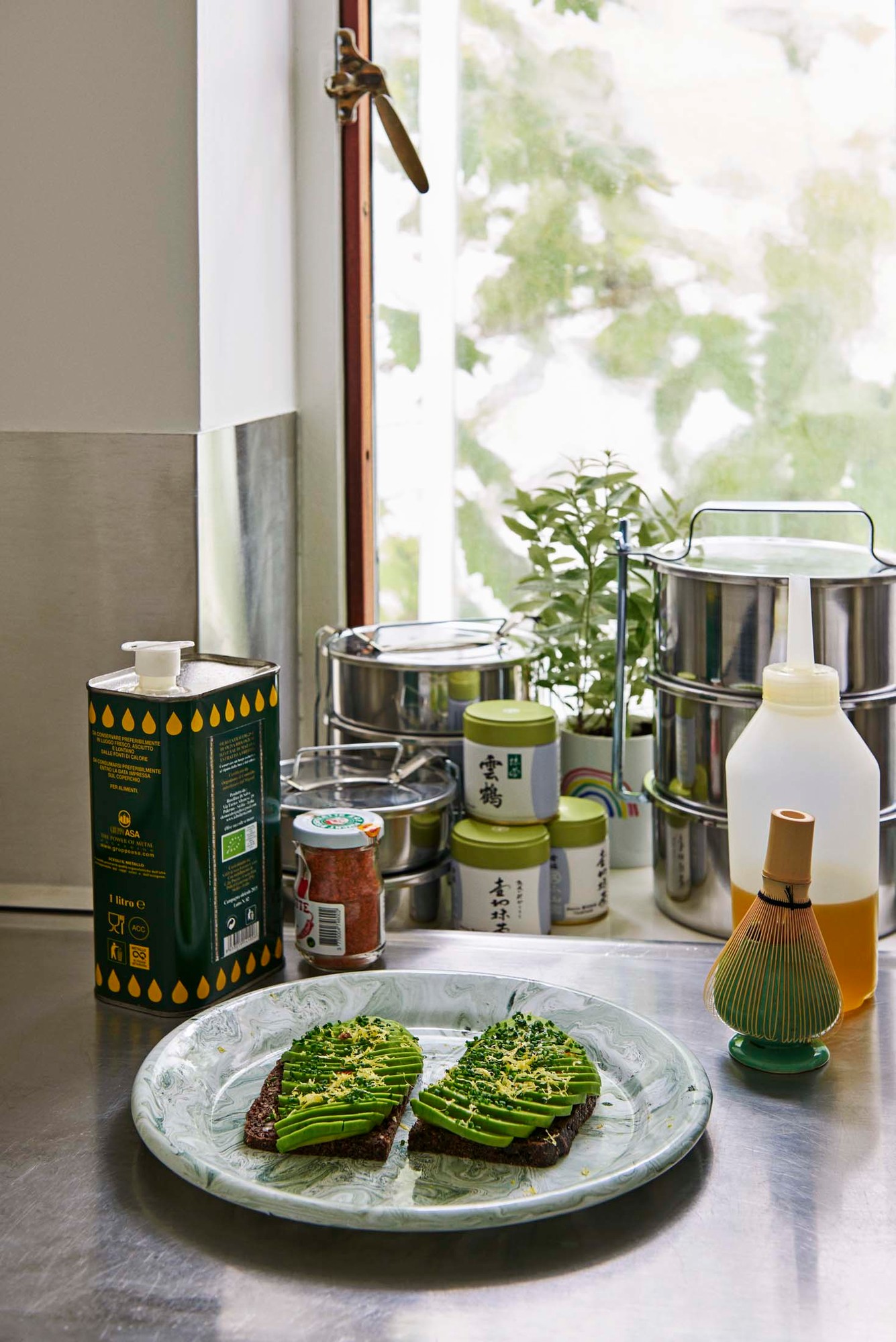 Steel Lunch Box round Lunch box round Hay SINGLE PIECES