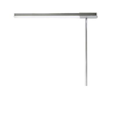 Slice² Table lamp with adapter for USM Haller table systems Serien Lighting silver / integrated