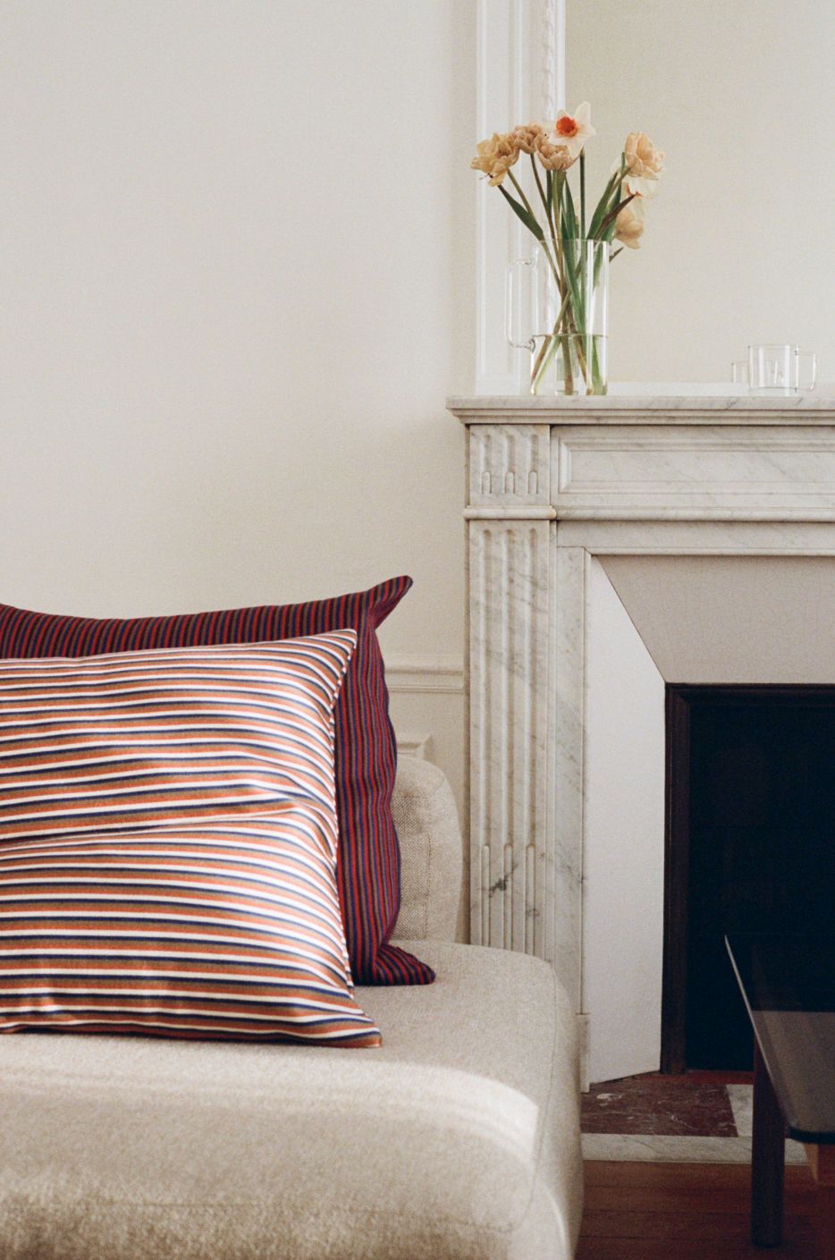 Ribbon Cushion Hay SINGLE PIECES