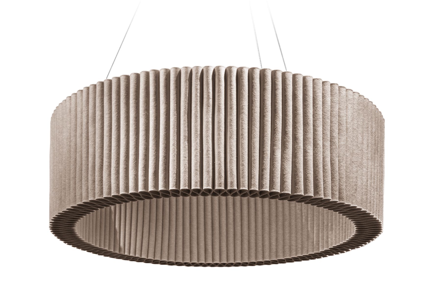 Wave ceiling object incl. suspension device Hey Sign