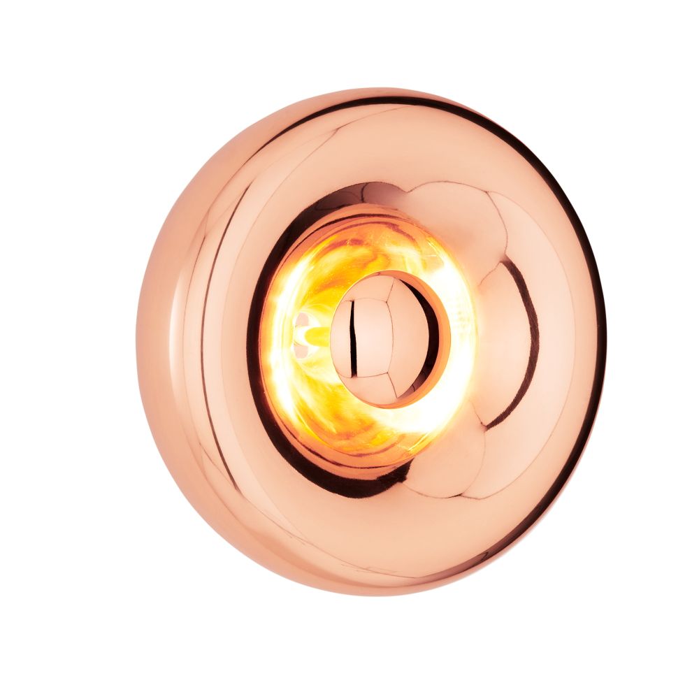 Void Surface LED Wall Light Copper Tom Dixon