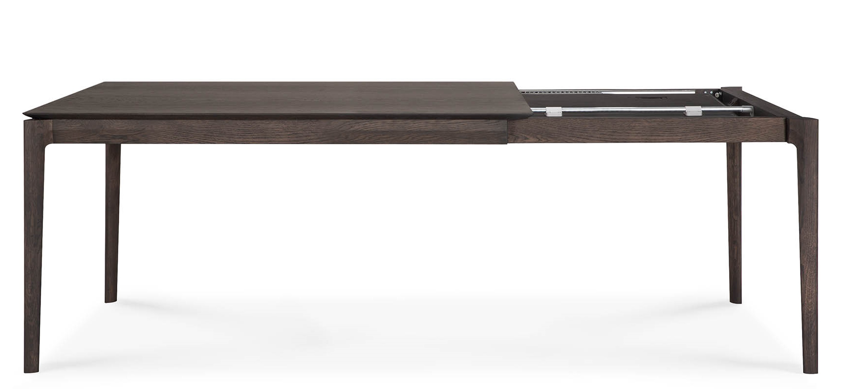 Bok Extendable dining table oak brown Ethnicraft