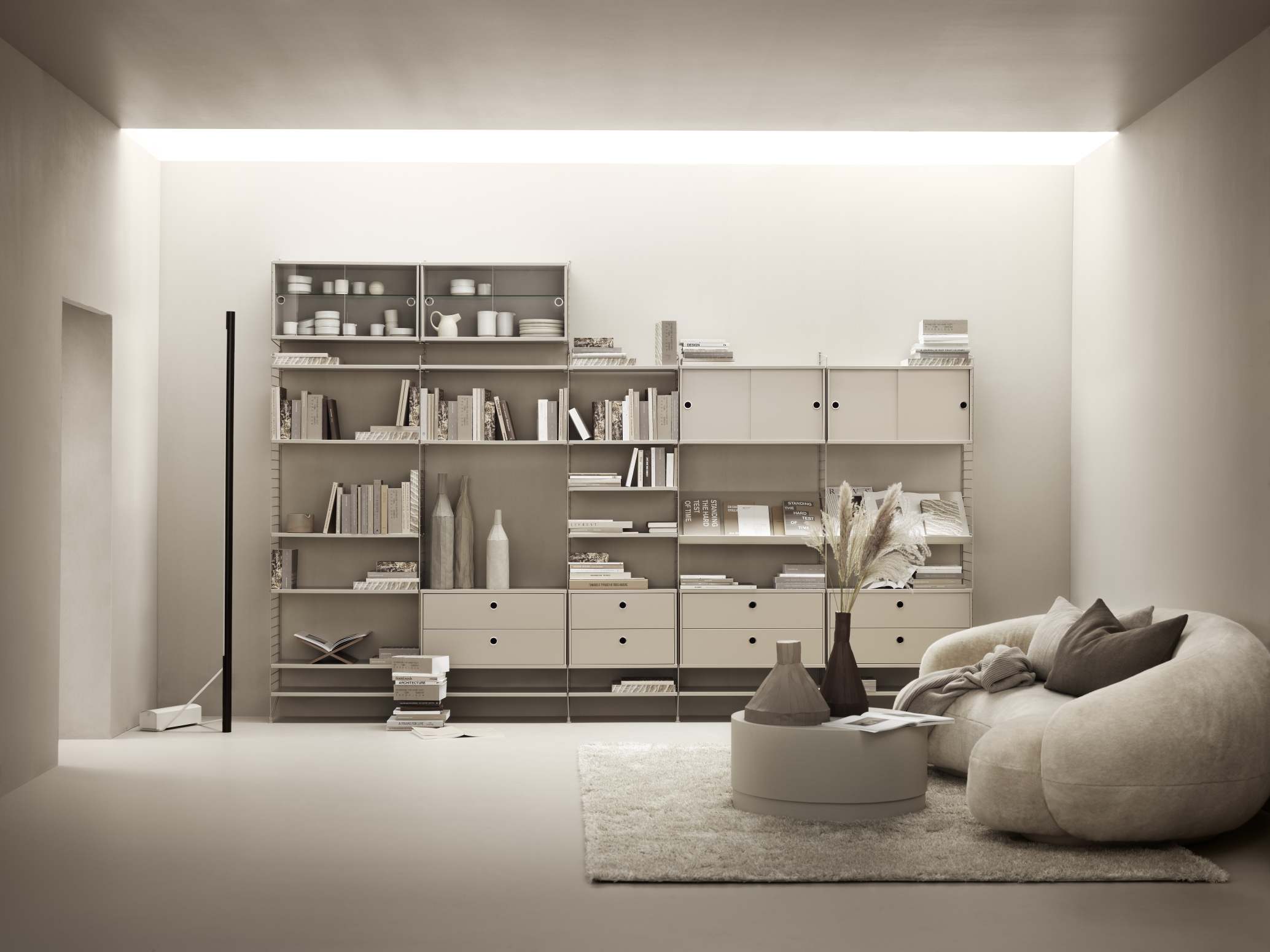 Living room CONFIGURATIONS L7 String Furniture