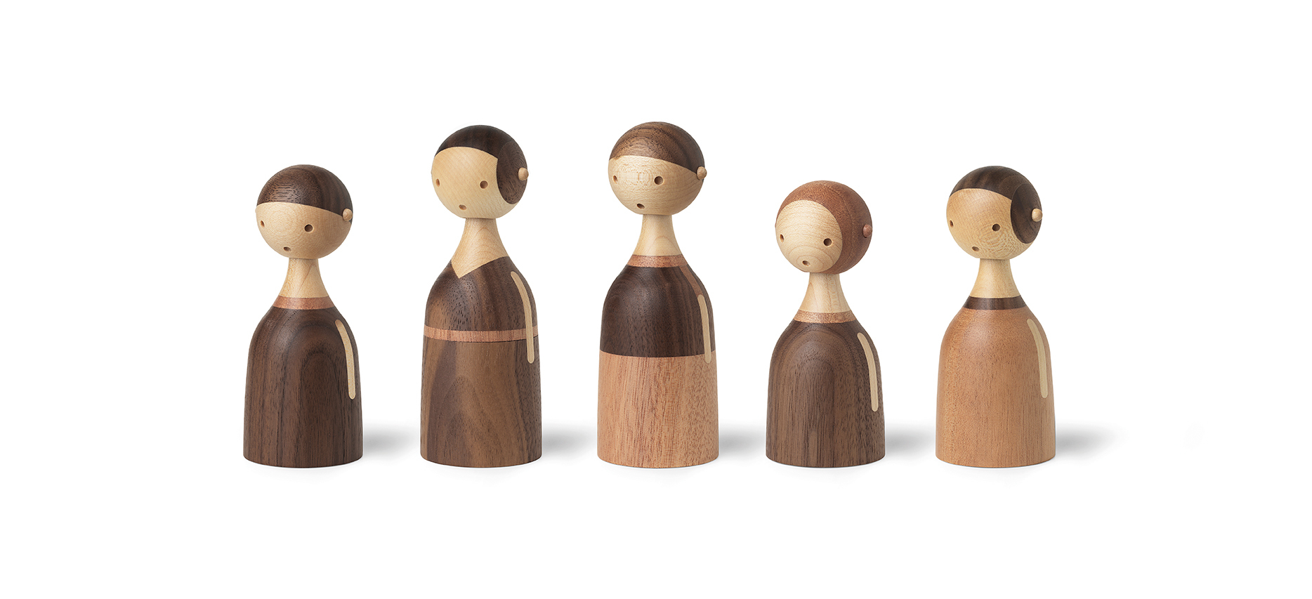 Kin wooden figure Baby Architectmade