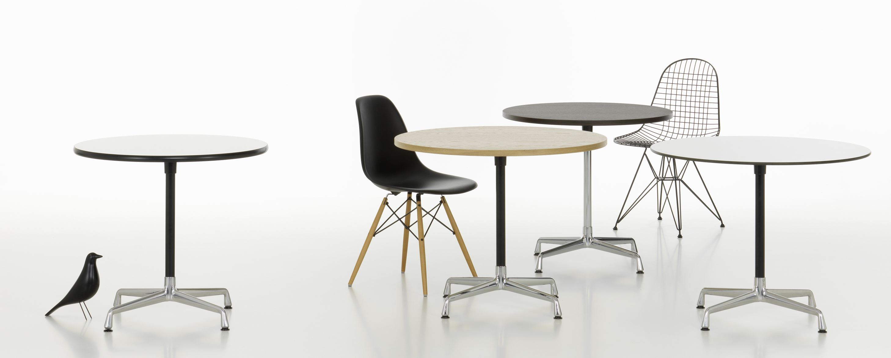 Eames Contract Table round Ø70 cm Vitra