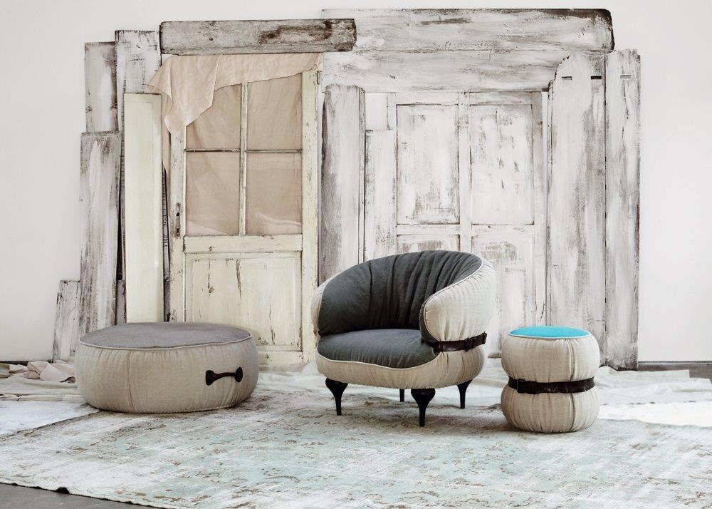 Chubby Chic Pouf Ø 100 cm Moroso Diesel