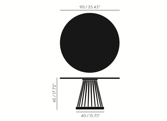 Fan Table 600 Tom Dixon