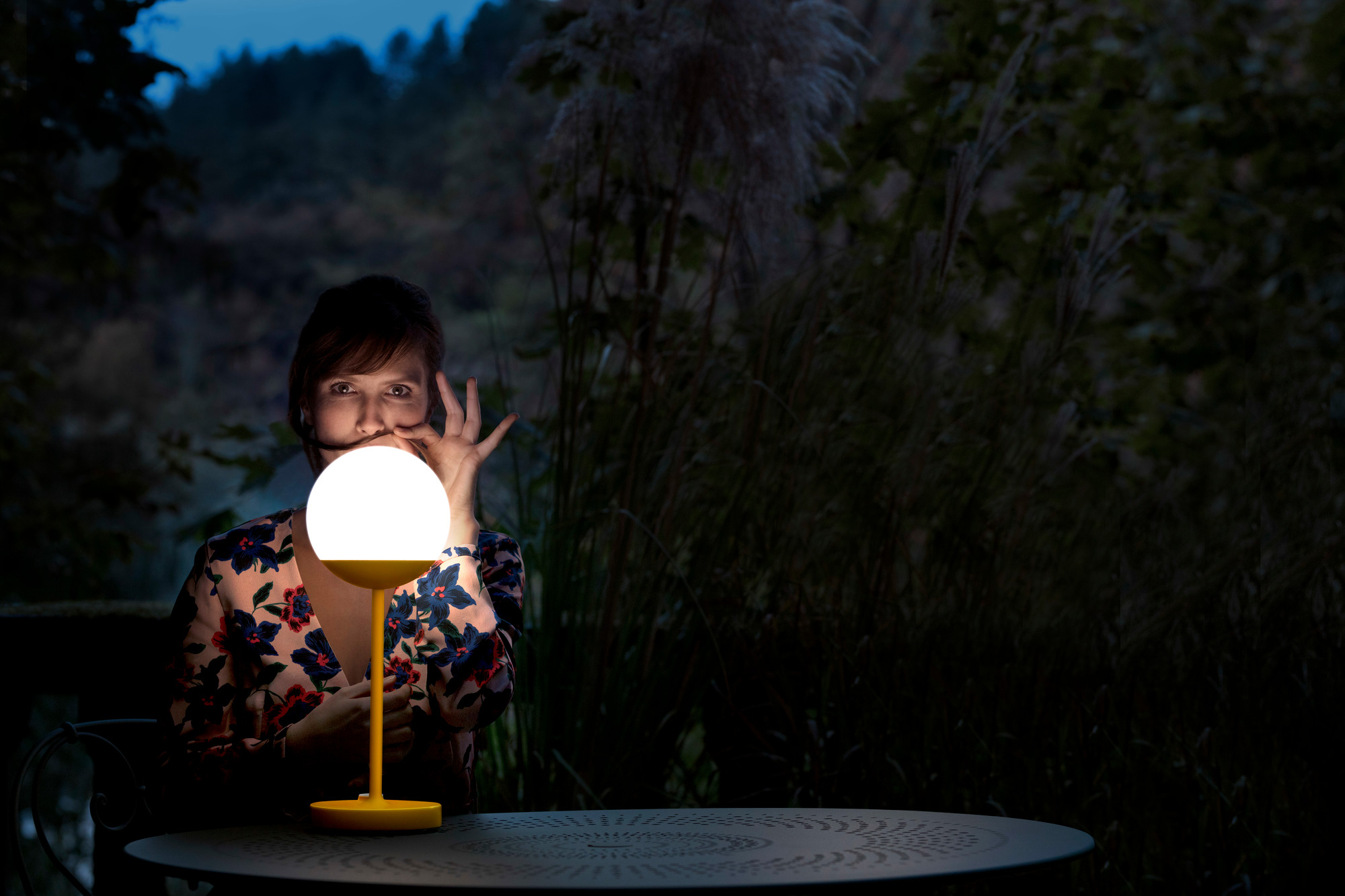 Mooon! H 41 cm Table lamp Fermob SINGLE PIECE Mooon! H 41 cm Table lamp Fermob SINGLE PIECE
