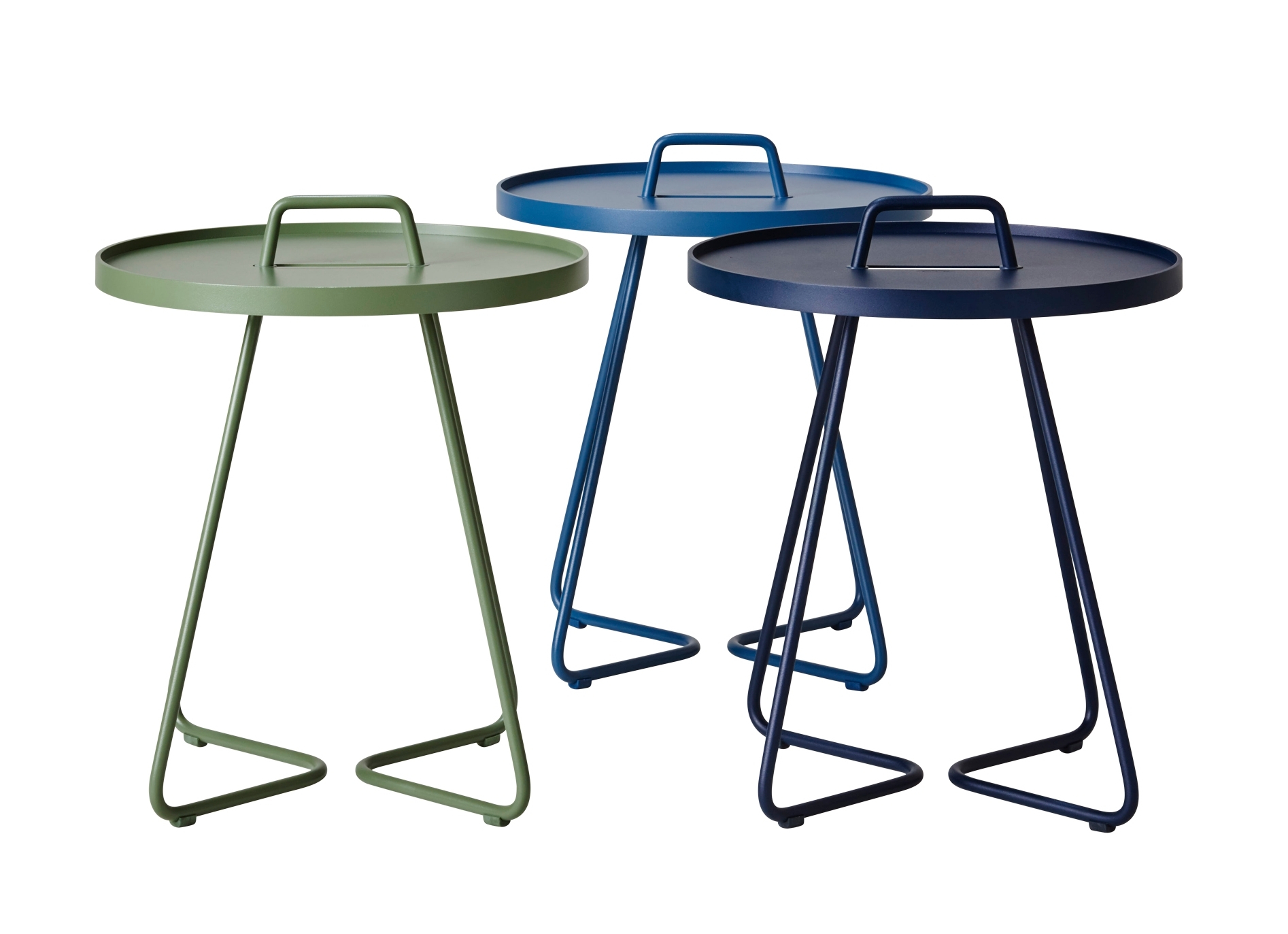 On-The-Move Outdoor side table small taupe Cane-Line