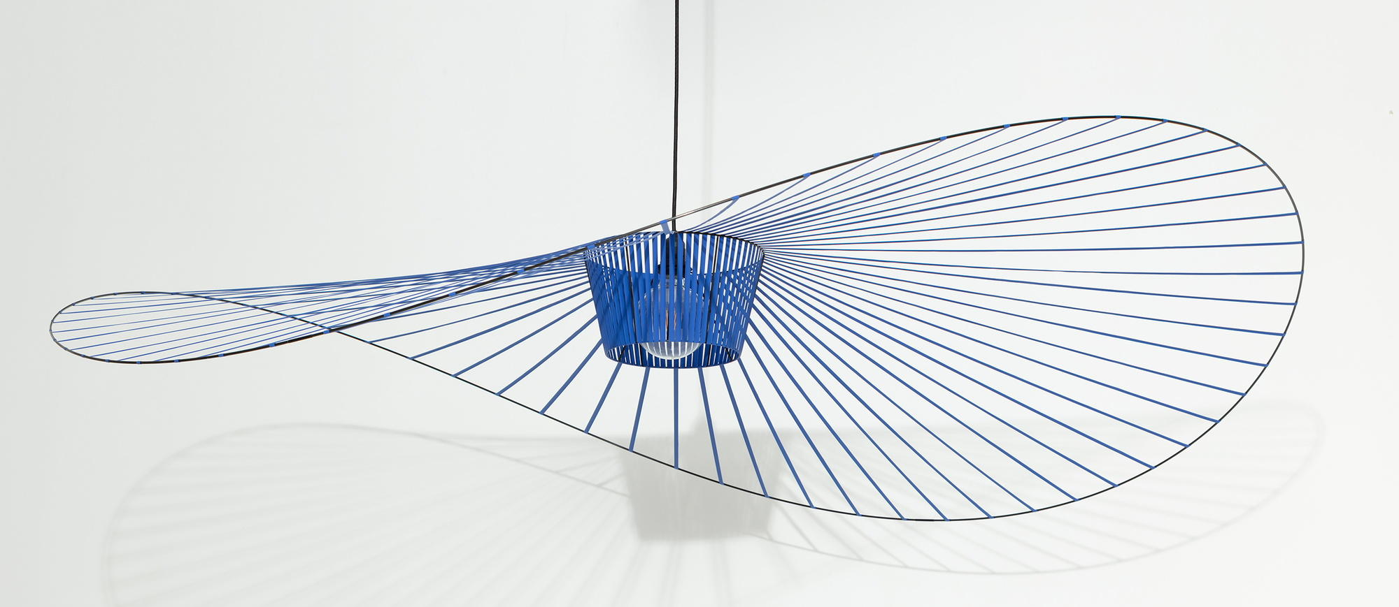 Vertigo Pendant Light Medium Cobalt Blue Petite Friture