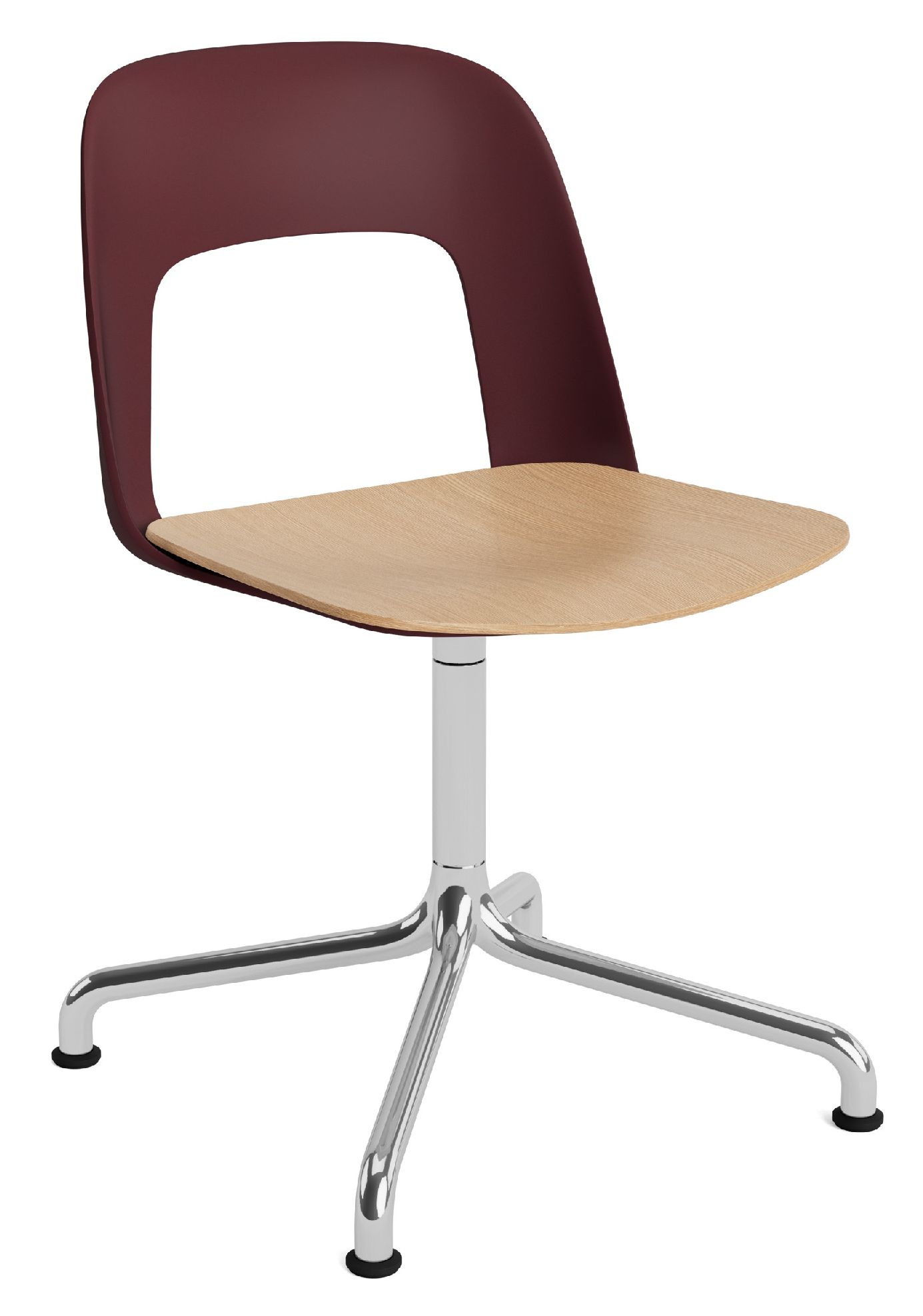 Layout Side Chair 152 4-star swivel chair Hay 