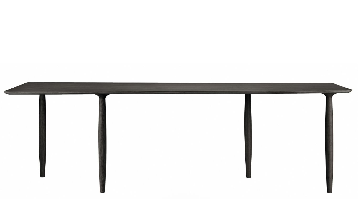 Oku Dining Table Oak Black W 200 cm Norr11