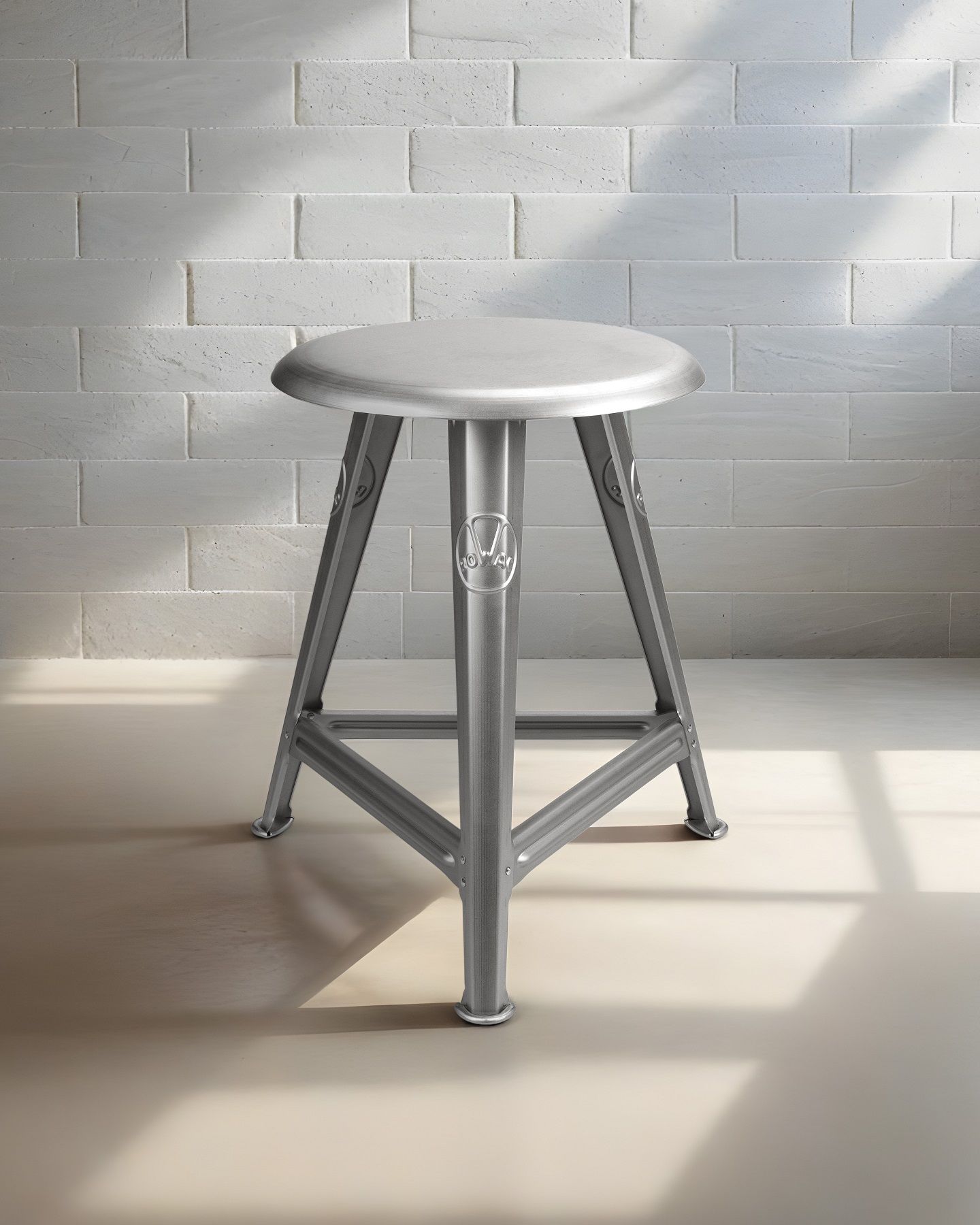 Just Steel Stool Bauhaus Dessau 100 Edition Rowac LIMITED EDITION