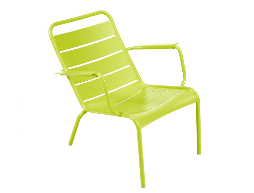 Luxembourg low outdoor armchair Fermob