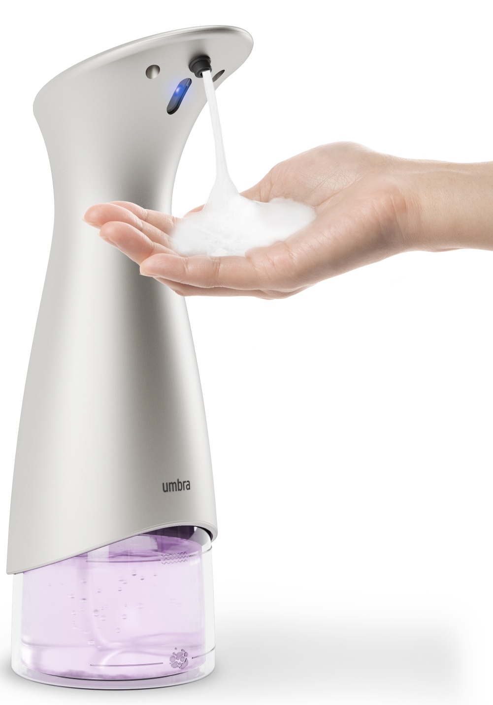 Otto Foaming Automatic Soap Dispenser Umbra Nickel SINGLE PIECES