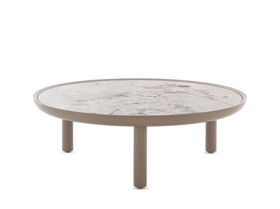 K-Top Coffee table Taupe Kartell