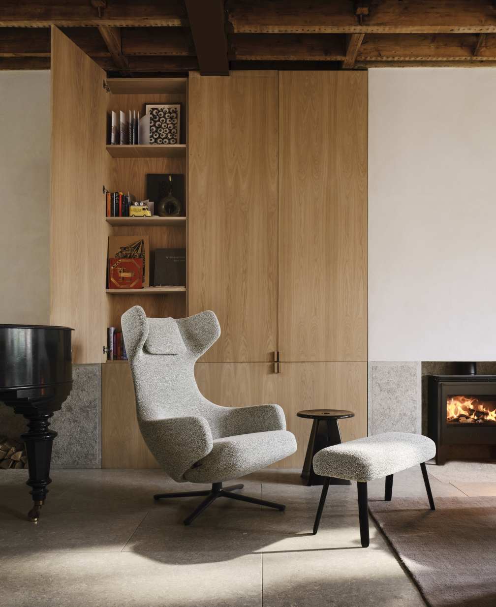 Grand Repos armchair + Panchina B 75 cm Vitra
