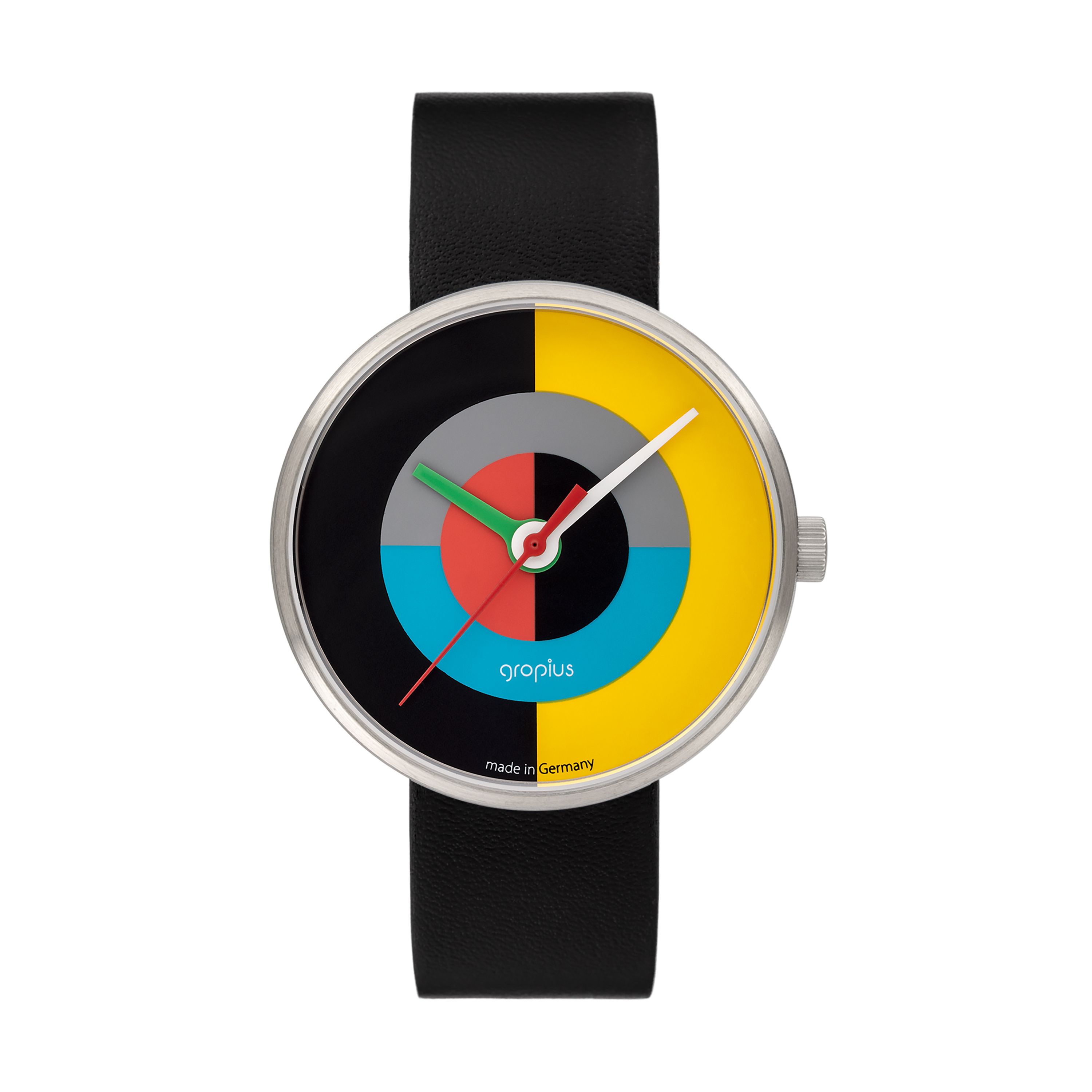 J. Albers watch with leather strap Walter Gropius SINGLE PIECES