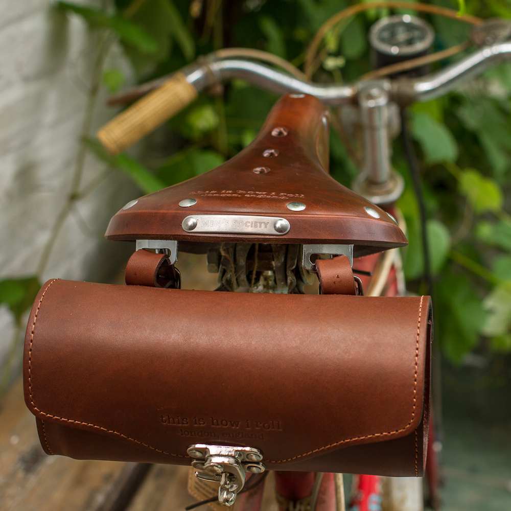 mens leather saddle bags