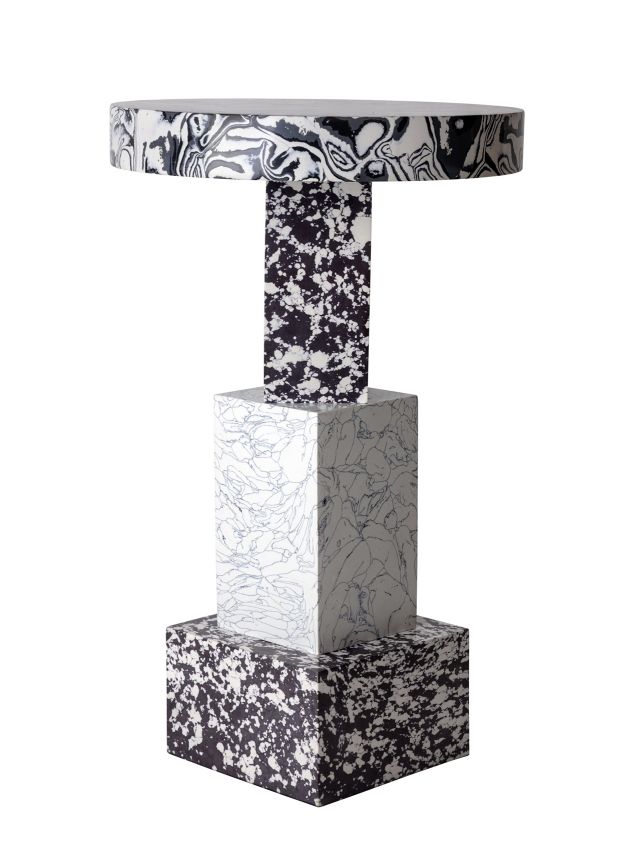 Swirl Table Tall Side Table Tom Dixon