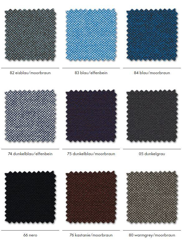 Hopsak fabric pattern chart Vitra