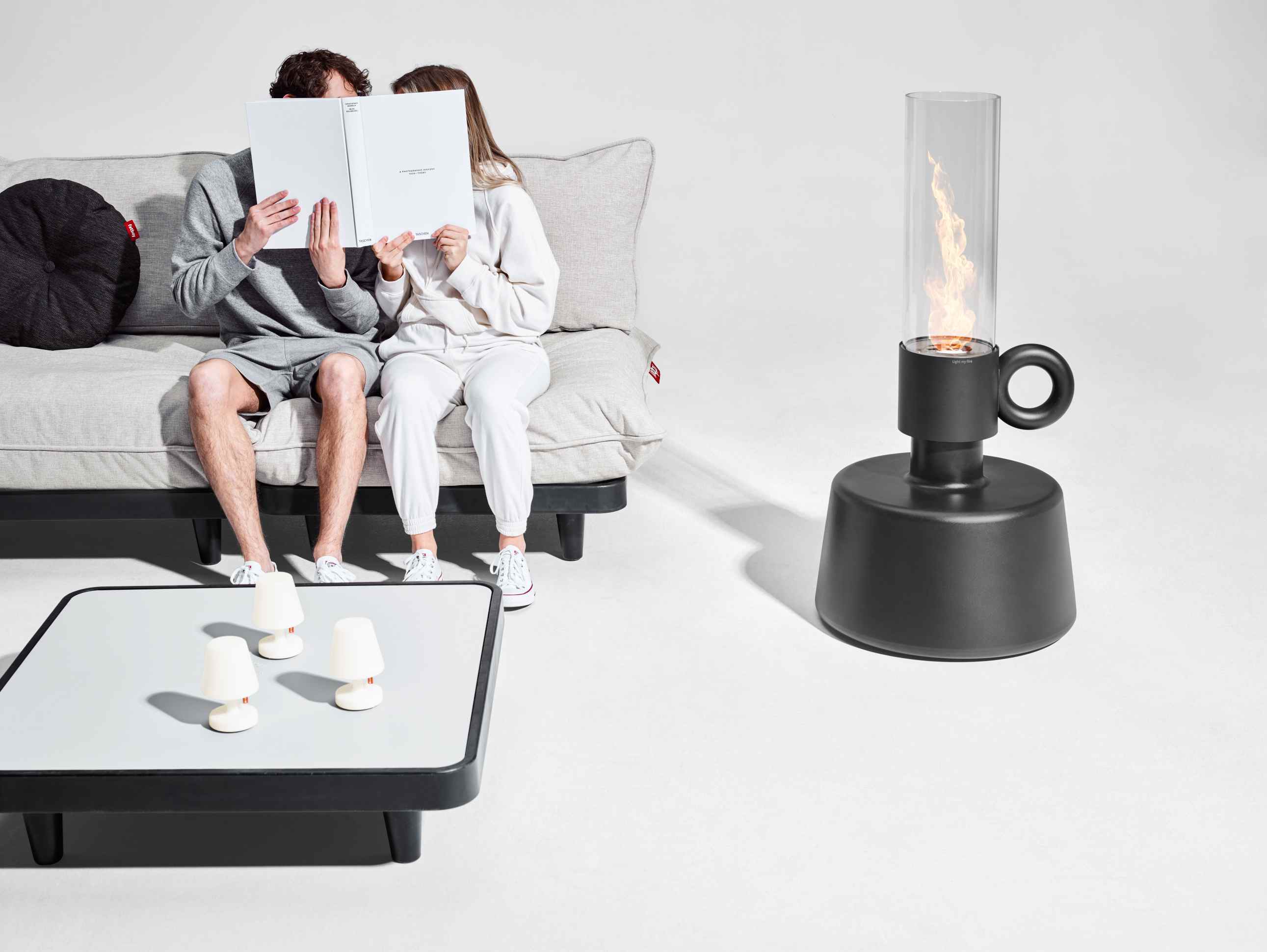  Flamtastique Bioethanol Lampe Outdoor Fatboy