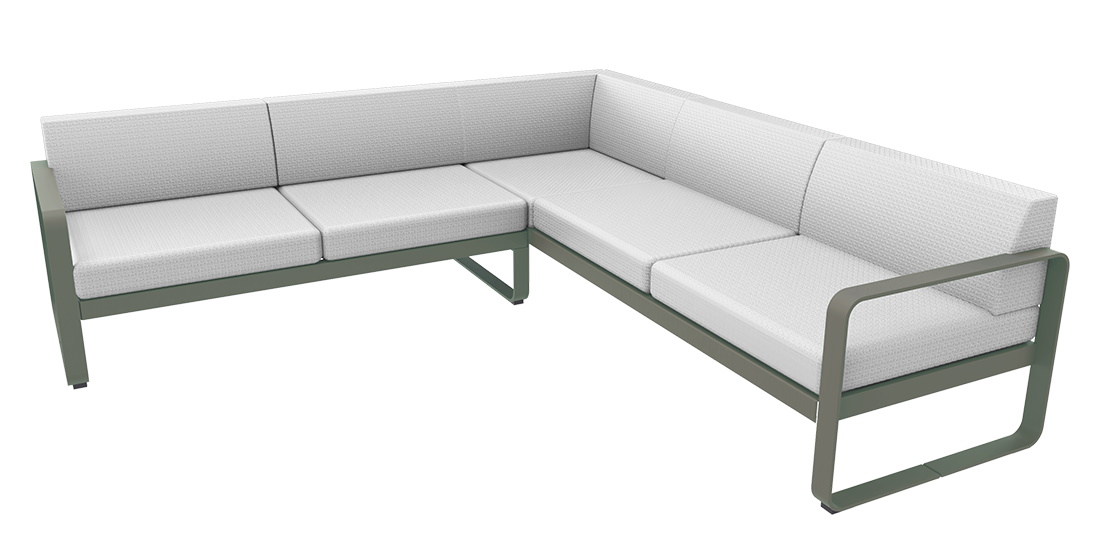 Bellevie Lounge Sofa Composition 2 A Outdoor Fermob 