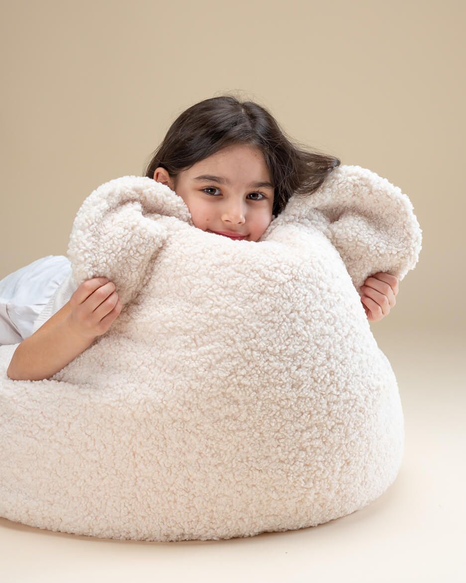 Teddy children's beanbag Teddy fabric Wigiwama