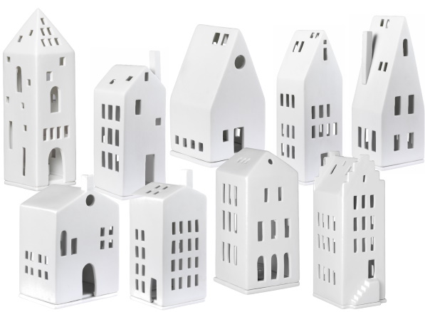 Zuhause light house selection set of 9 Räder