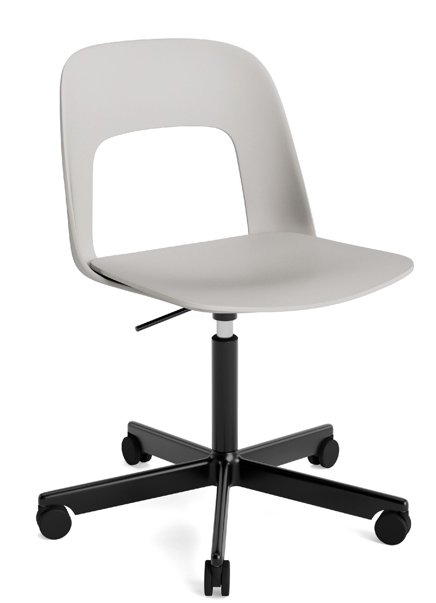 Layout Side Chair 141 5-star swivel base chair Hay   