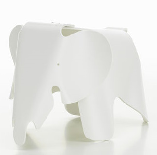 Eames Elephant Small RE Vitra White