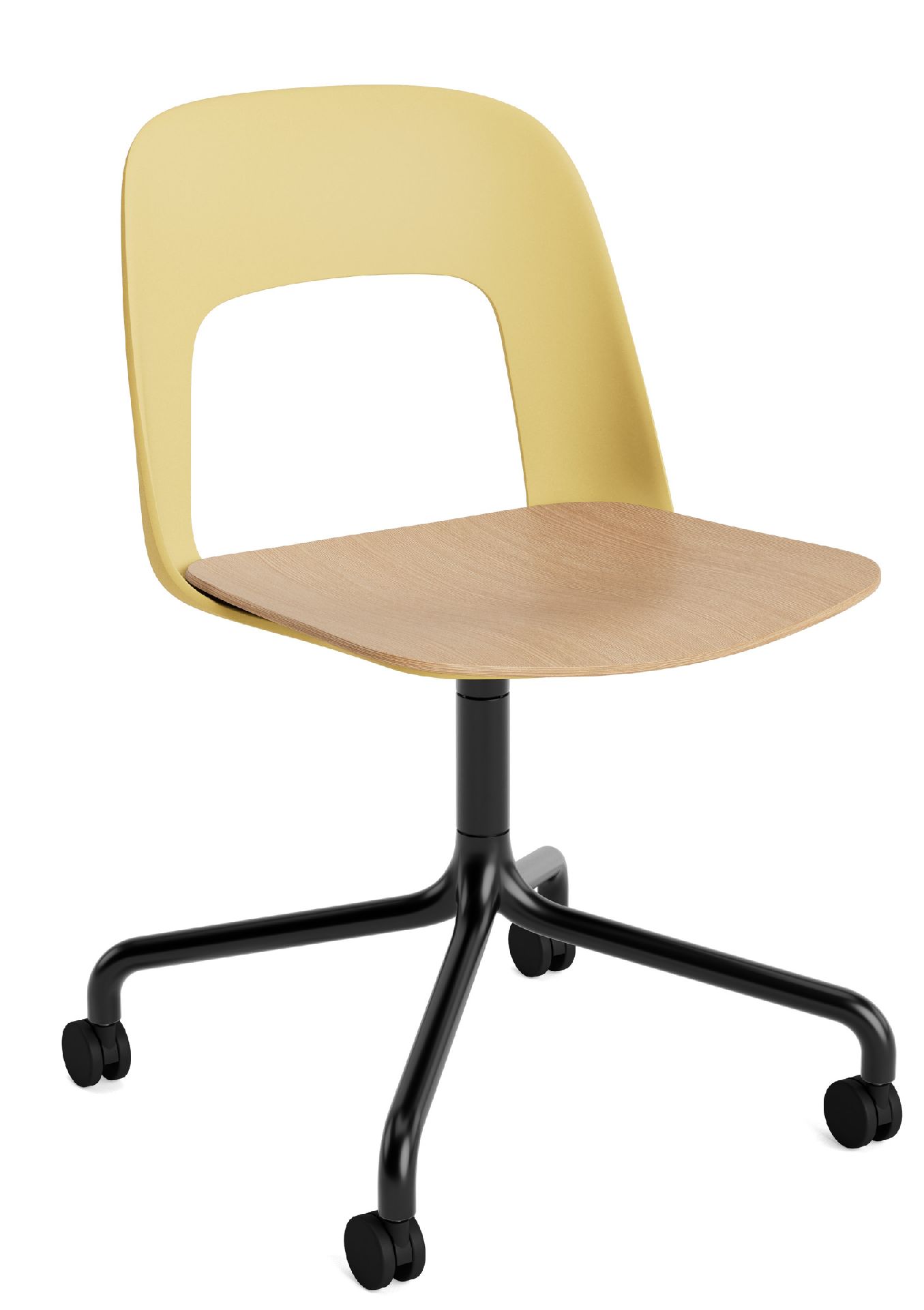 Layout Side Chair 162 4-star swivel chair Hay 