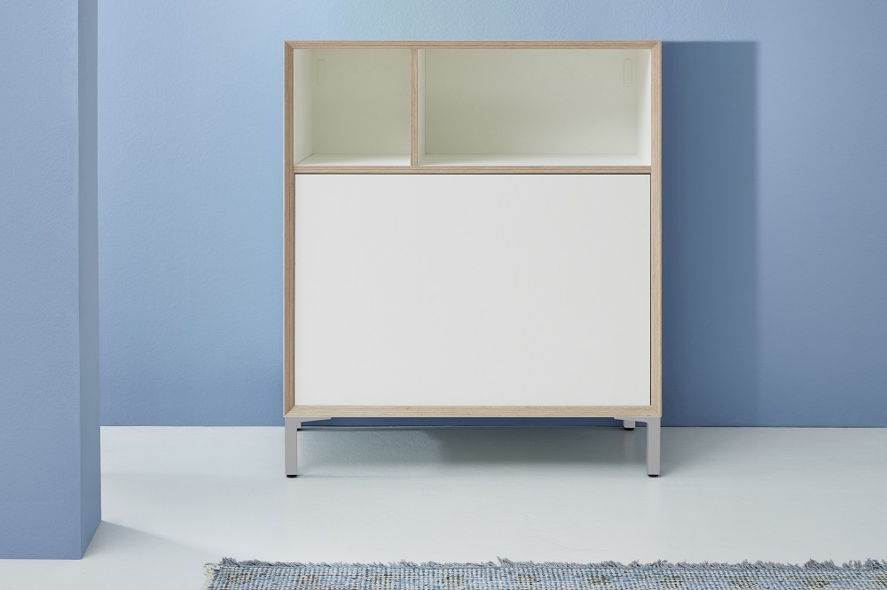 Vertiko Ply Five Wall secretary / Shelf Müller Möbelwerkstätten