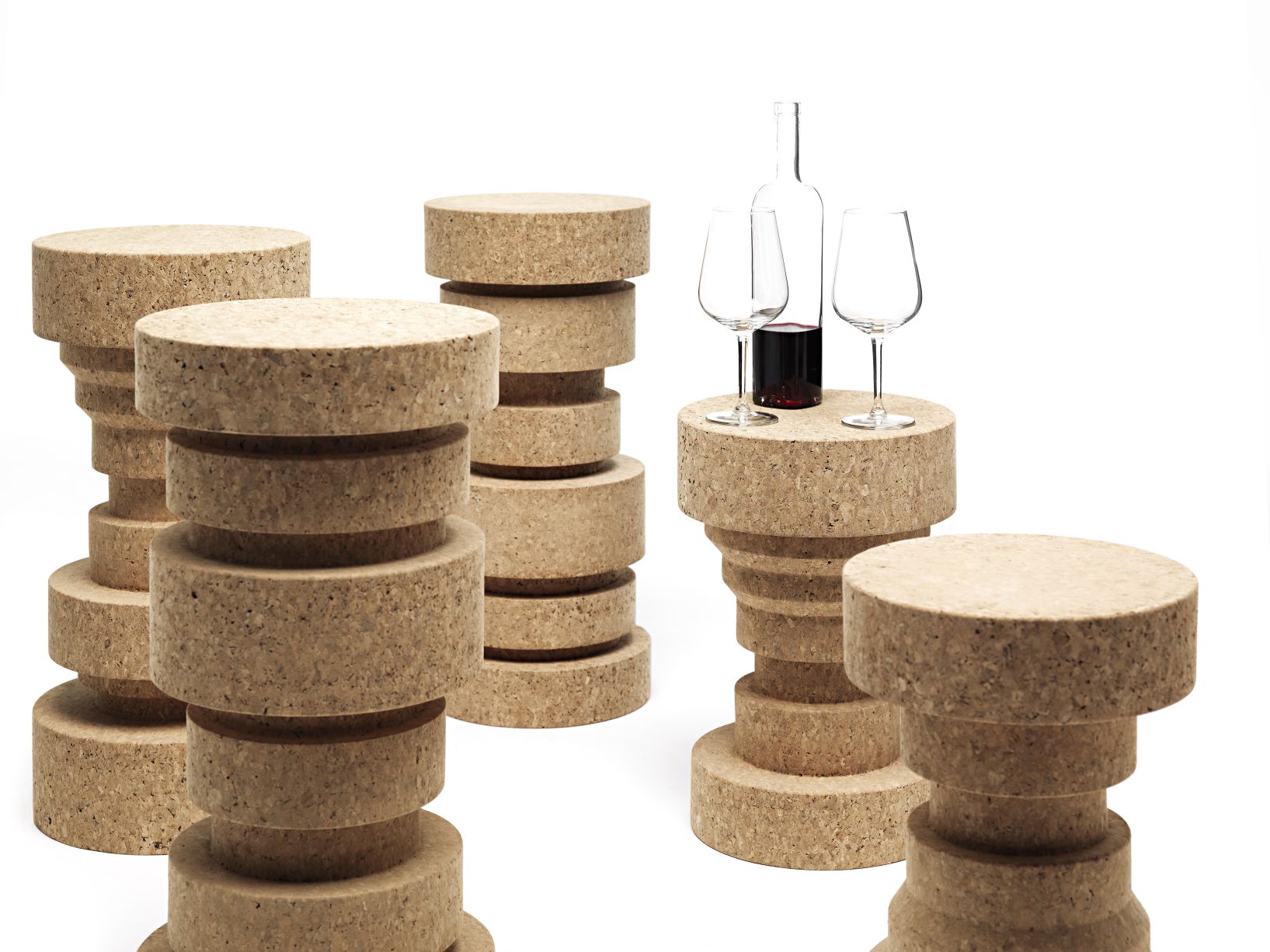King Cork stool H43cm Mogg