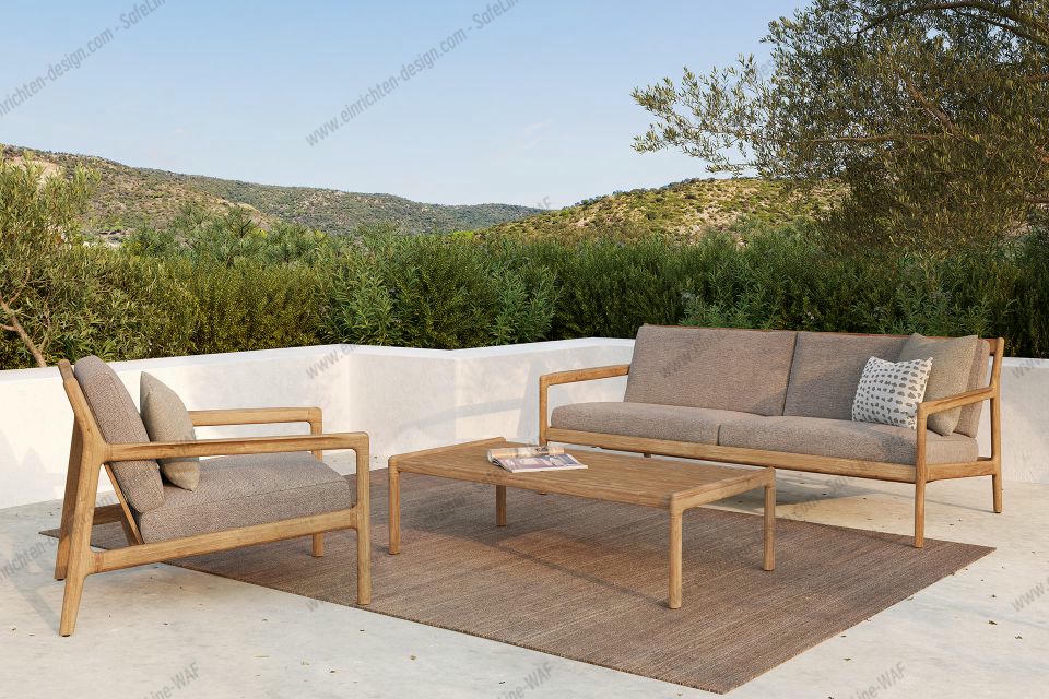 Jack Outdoor Coffee Table Teak Ethnicraft
