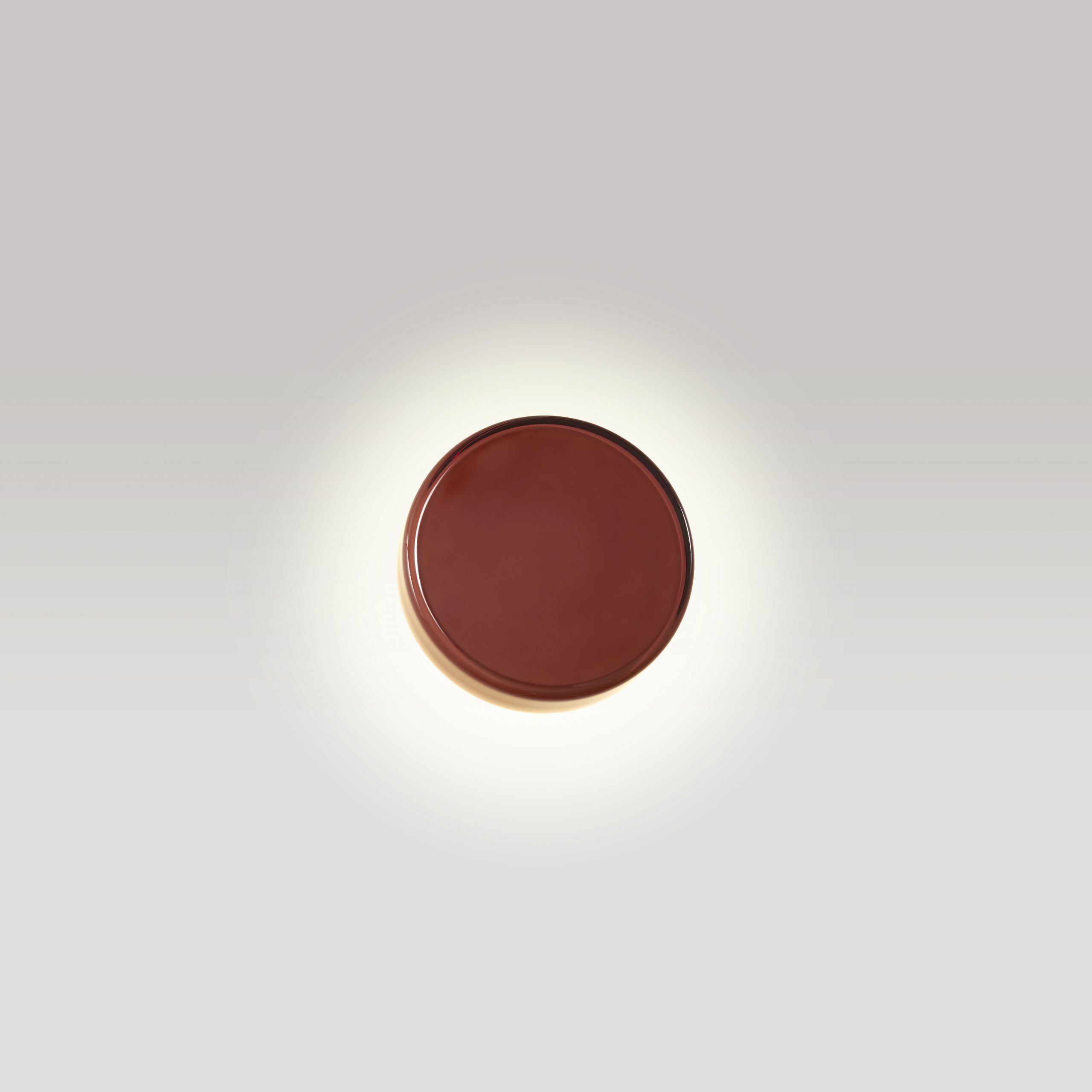 Caramel 28 wall lamp brown - Triac Ø28cm Marset