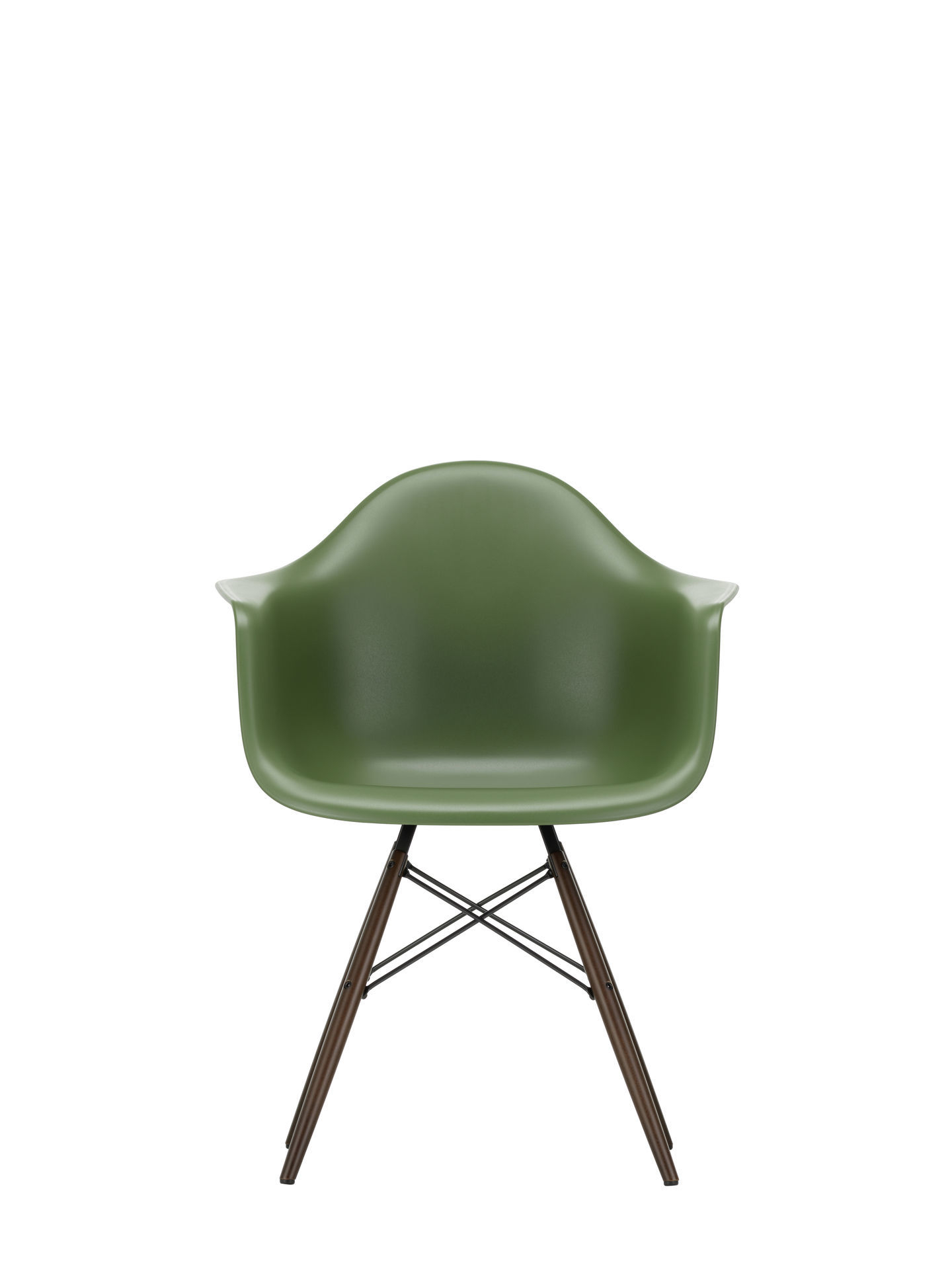 Eames Plastic Arm Chair DAW Chair Vitra Maple yellowish - Tender pink
