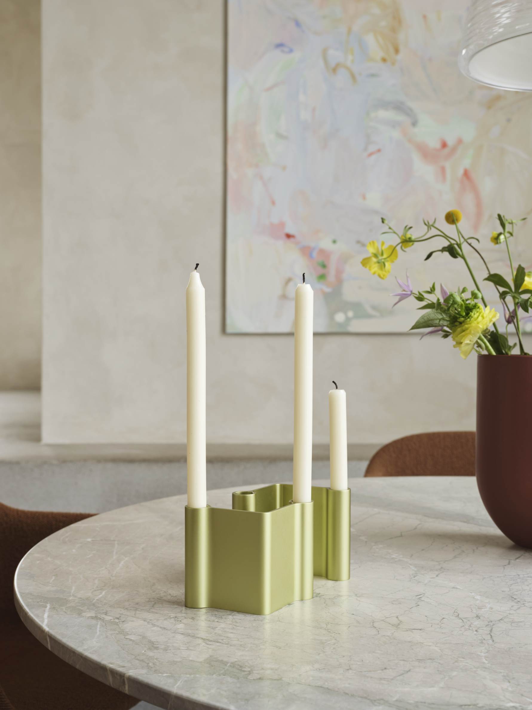 Pair Candleholder Candleholder Muuto W 10 x H 11 cm / Black