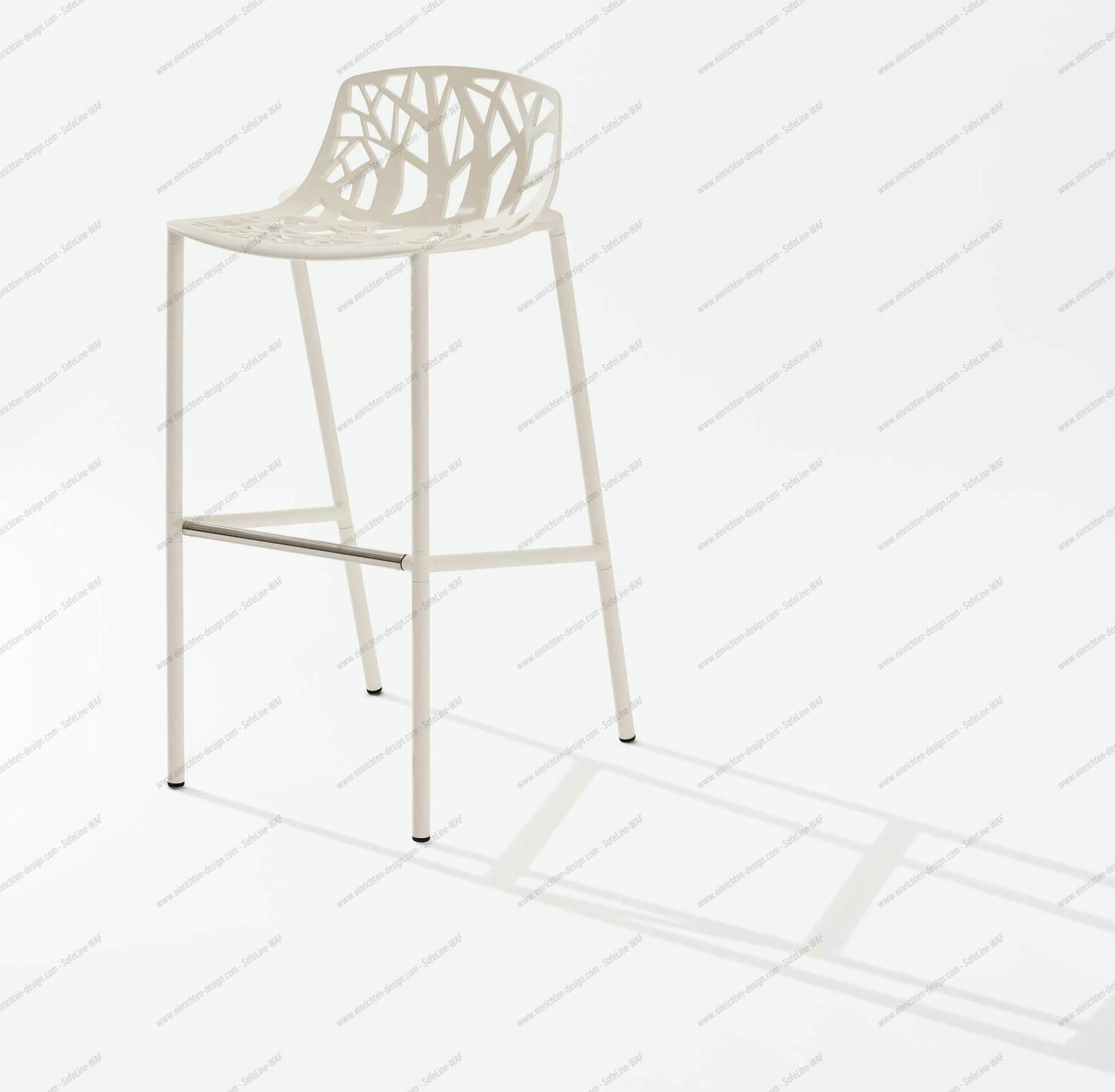 Forest Outdoor Bar Stool creamy white H 97 cm Fast