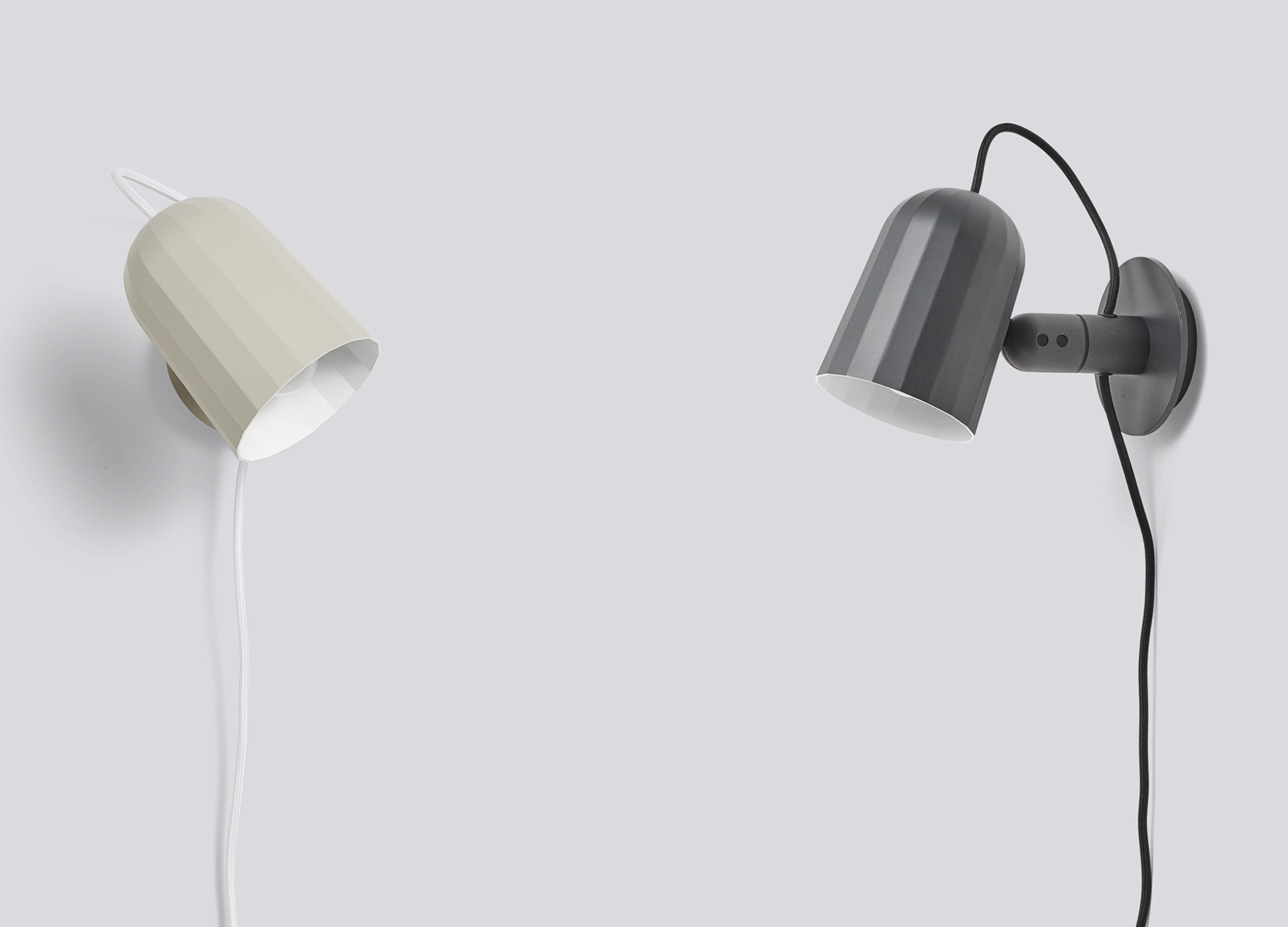 Noc Wall Wall Lamp DARK GRAY Hay SINGLE PIECES