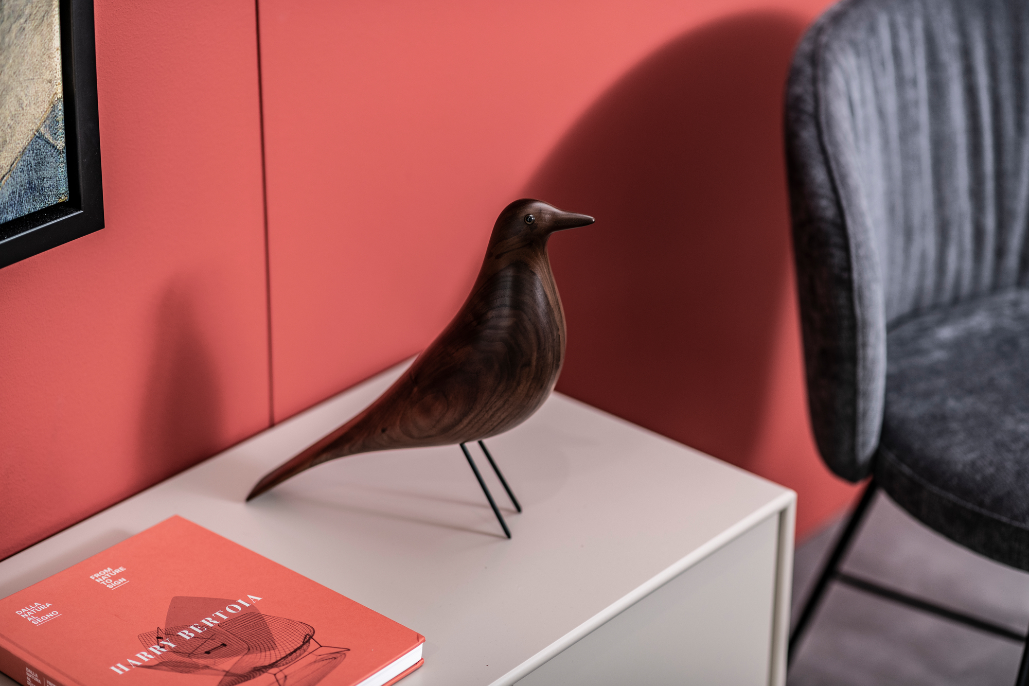 Eames House Bird Sculpture Walnut Vitra SINGLE PIECES 