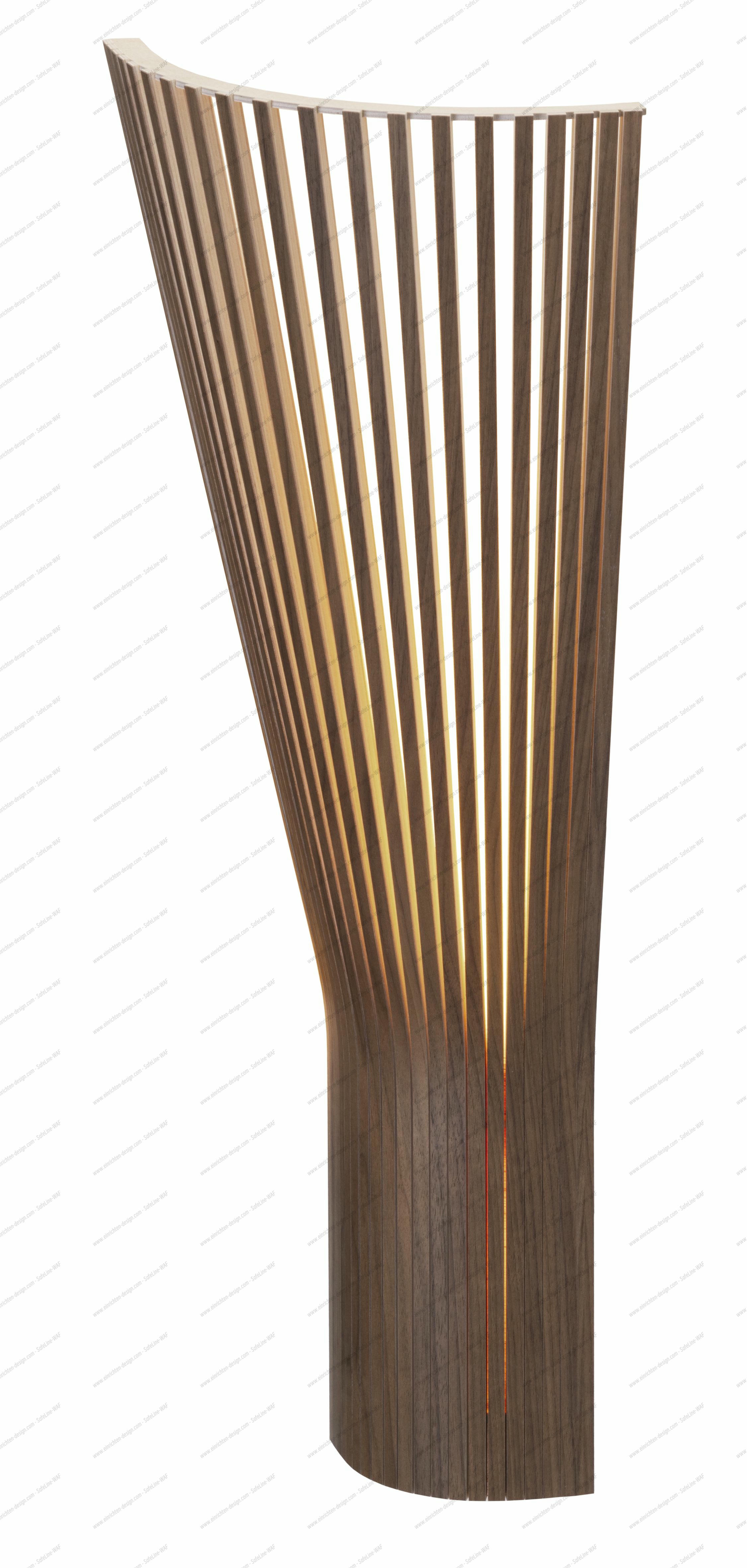 Secto 4236 Corner lamp walnut veneer Secto Design