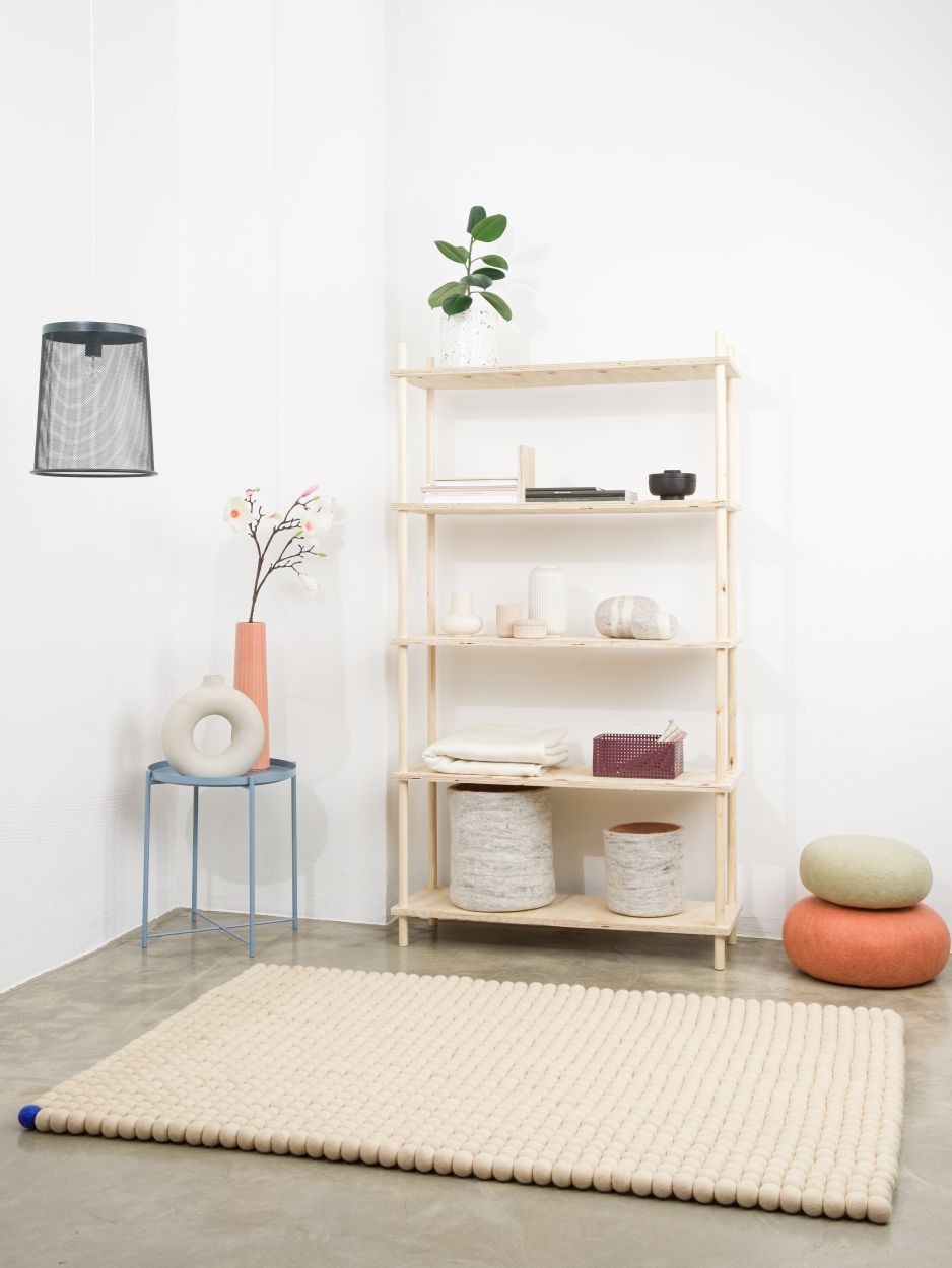 Big One Rectangular Felt carpet 180 x 260 cm myfelt