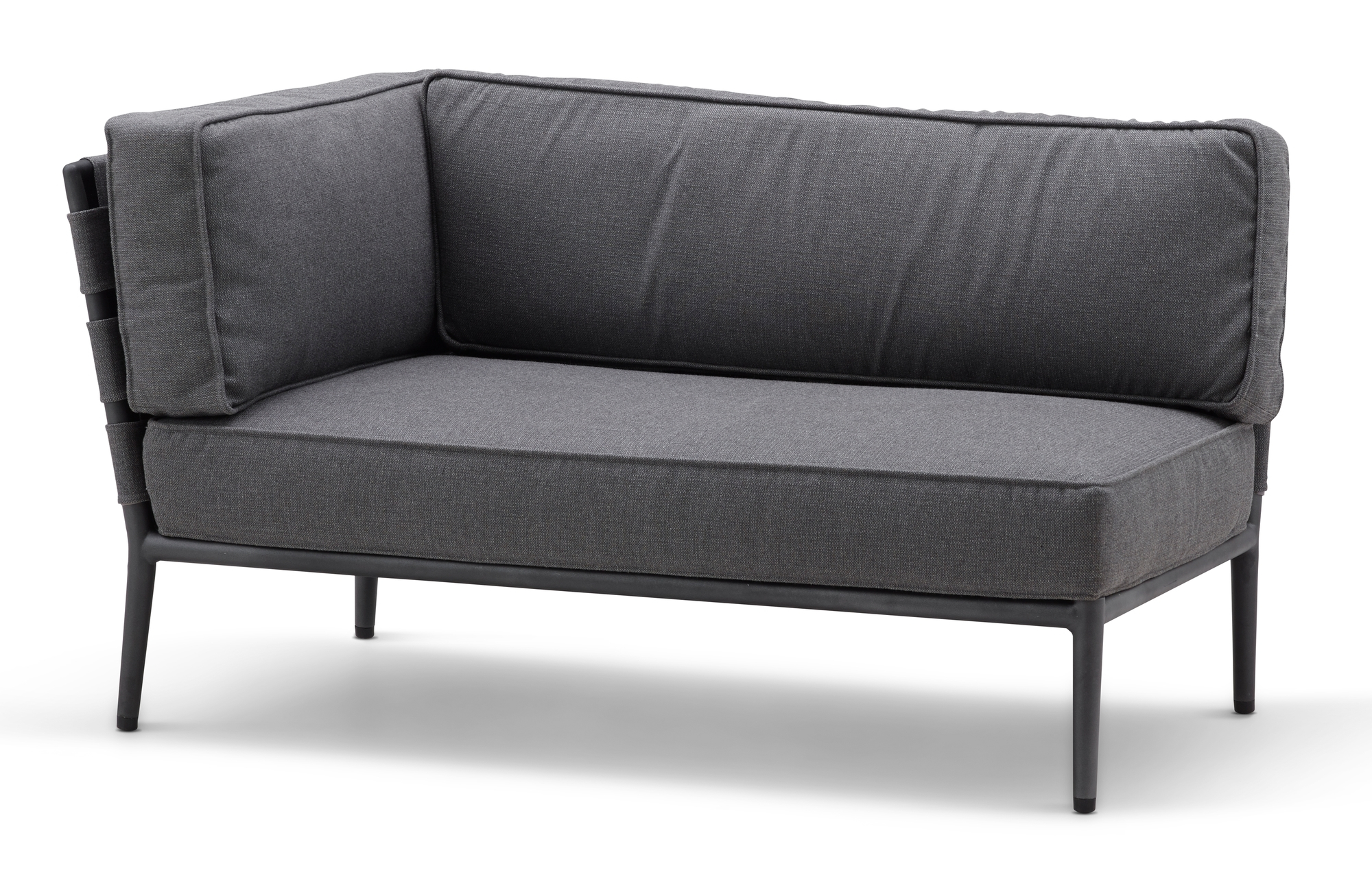 Conic Outdoor 2-seater modular sofa right Cane-Line