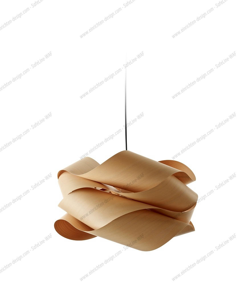 Link Suspension Pendant lamp LZF Lamps L 69 x H 40 cm ​22 Beech