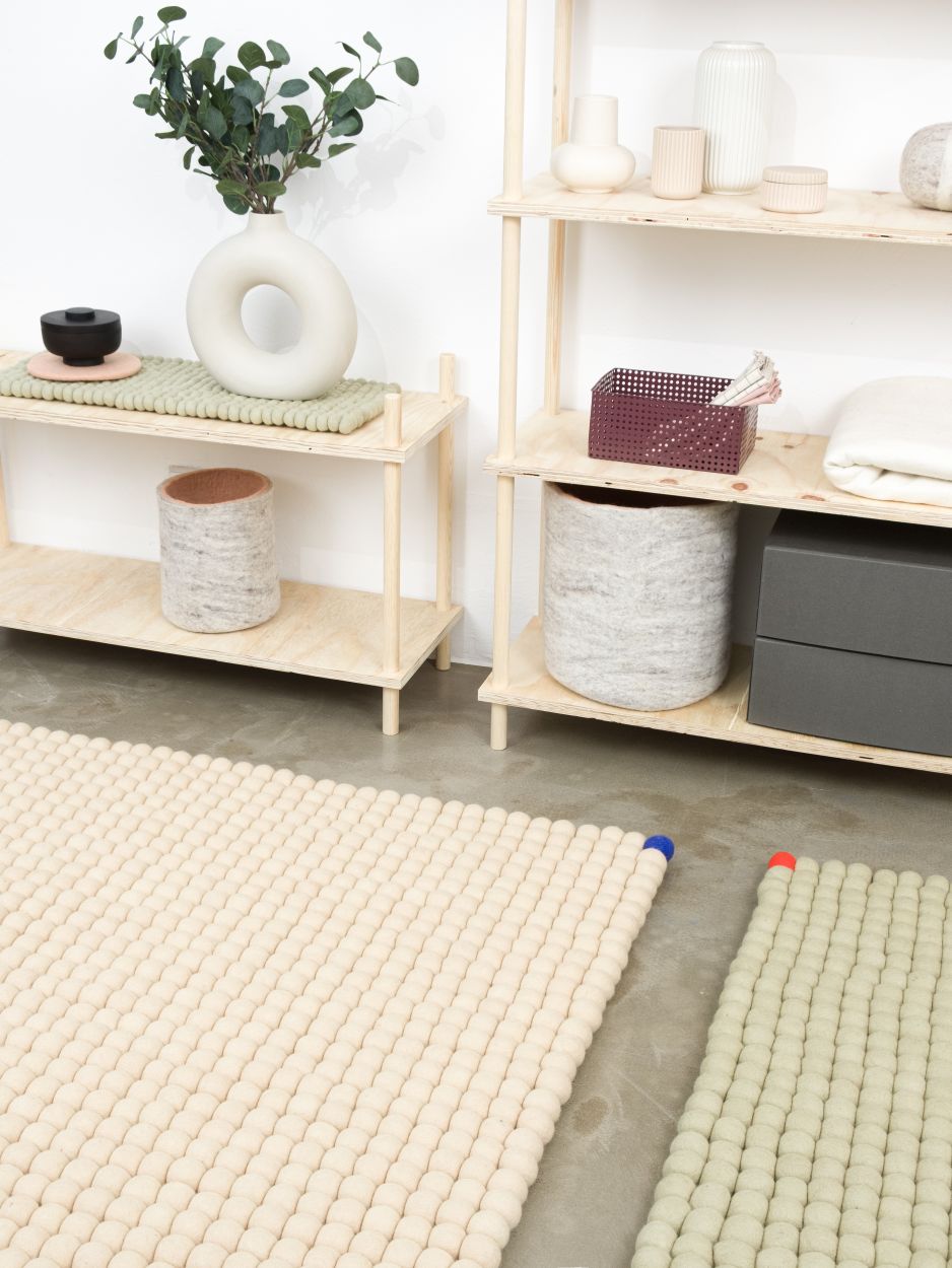 Big One Rectangular Felt carpet 180 x 260 cm myfelt