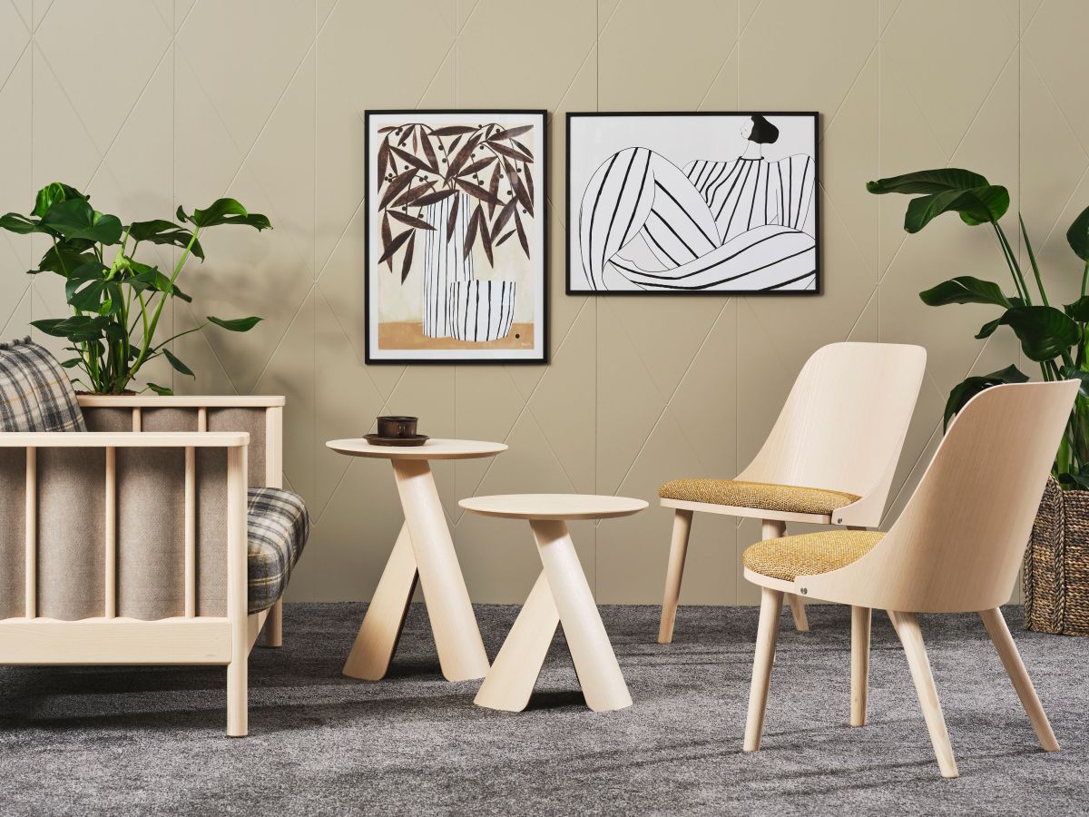 Hito Side Table H45cm Oak Karl Andersson & Soener