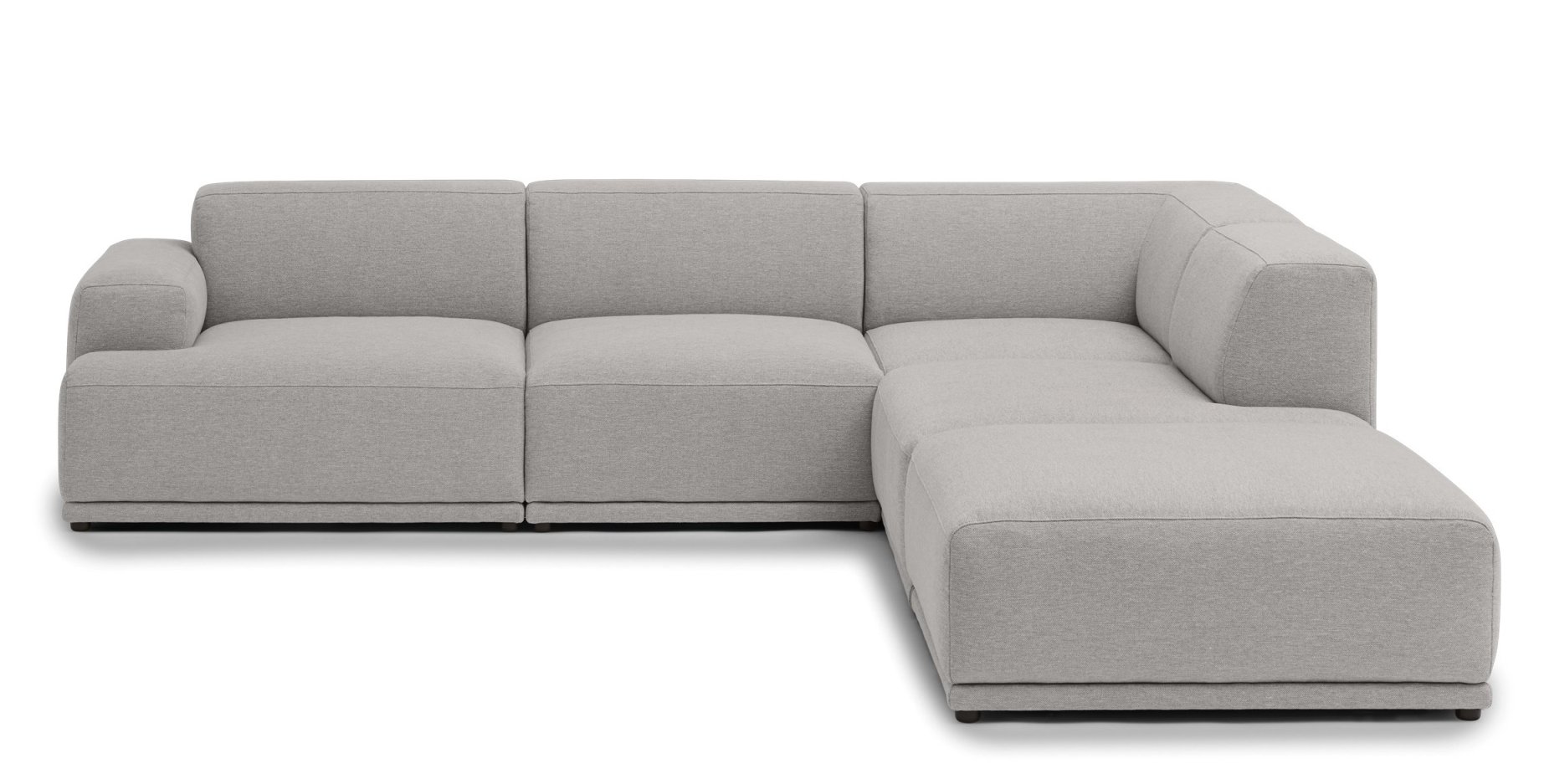 Connect Soft Modular corner sofa Clay 12 configuration 2 Muuto