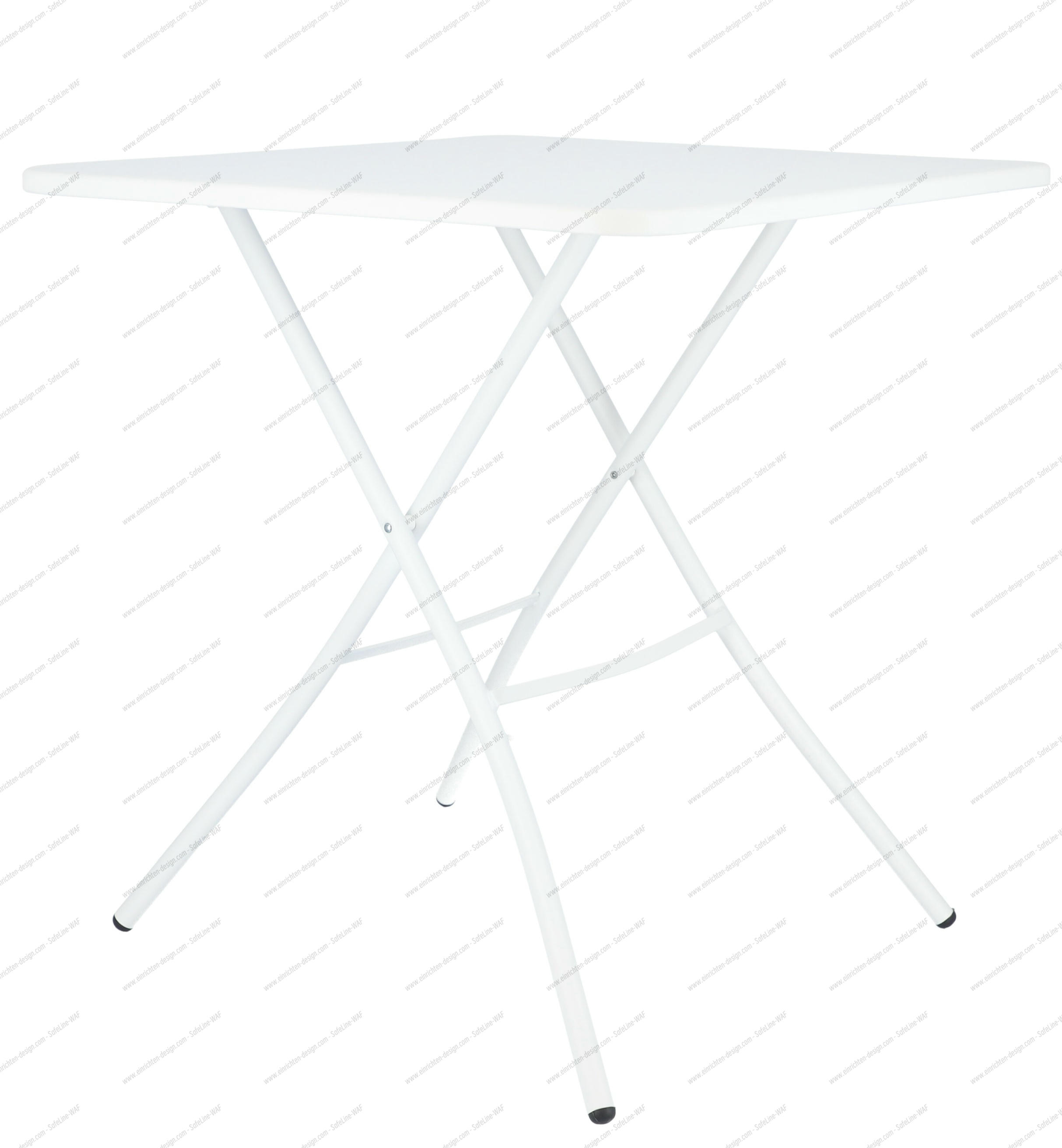 Fiam Sirio Folding Table W 67 x D 67 x H 73 cm Outdoor Jan Kurtz 