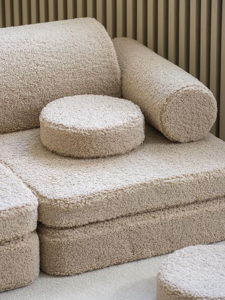 Children's play sofa teddy fabric Wigiwama